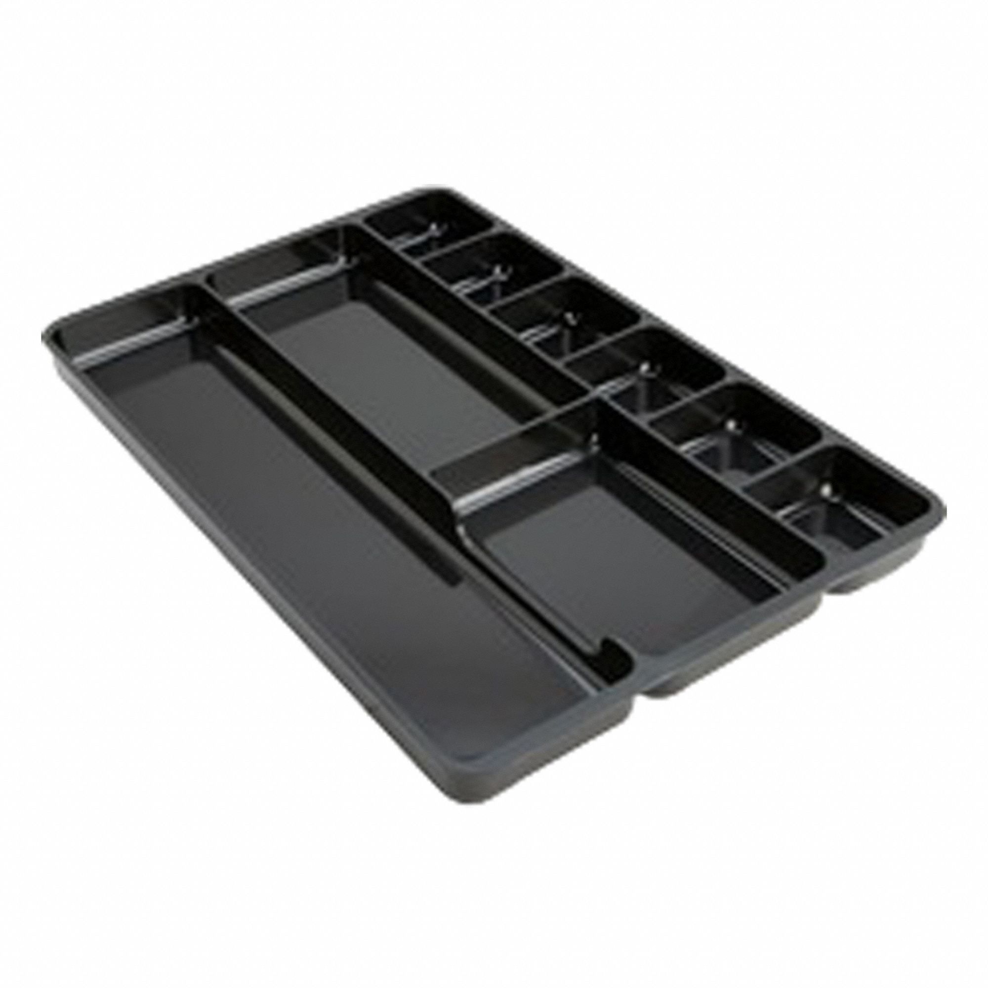 Drawer Organizer Black Plastic
