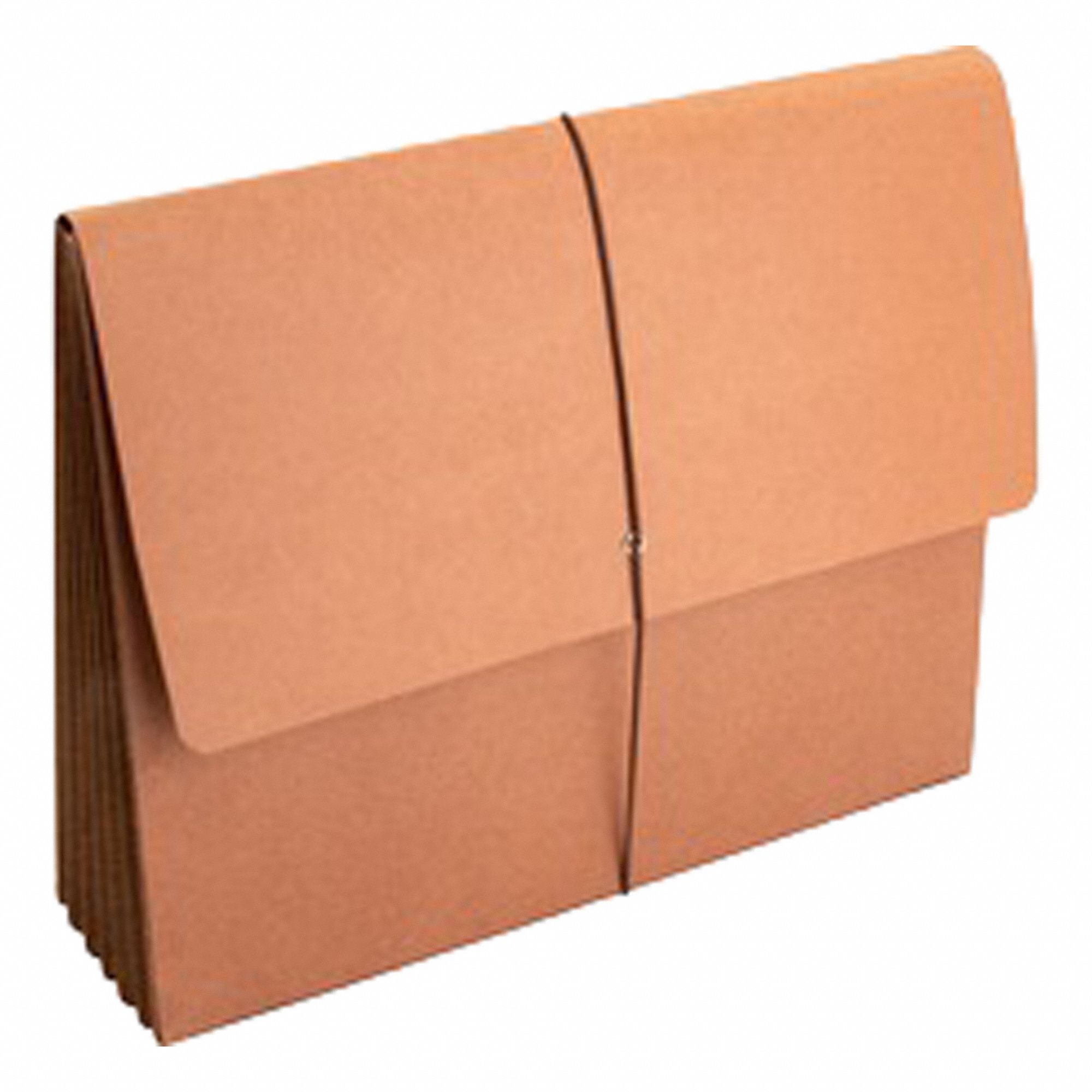 Expandable File Pockets Paper Stock Brwn