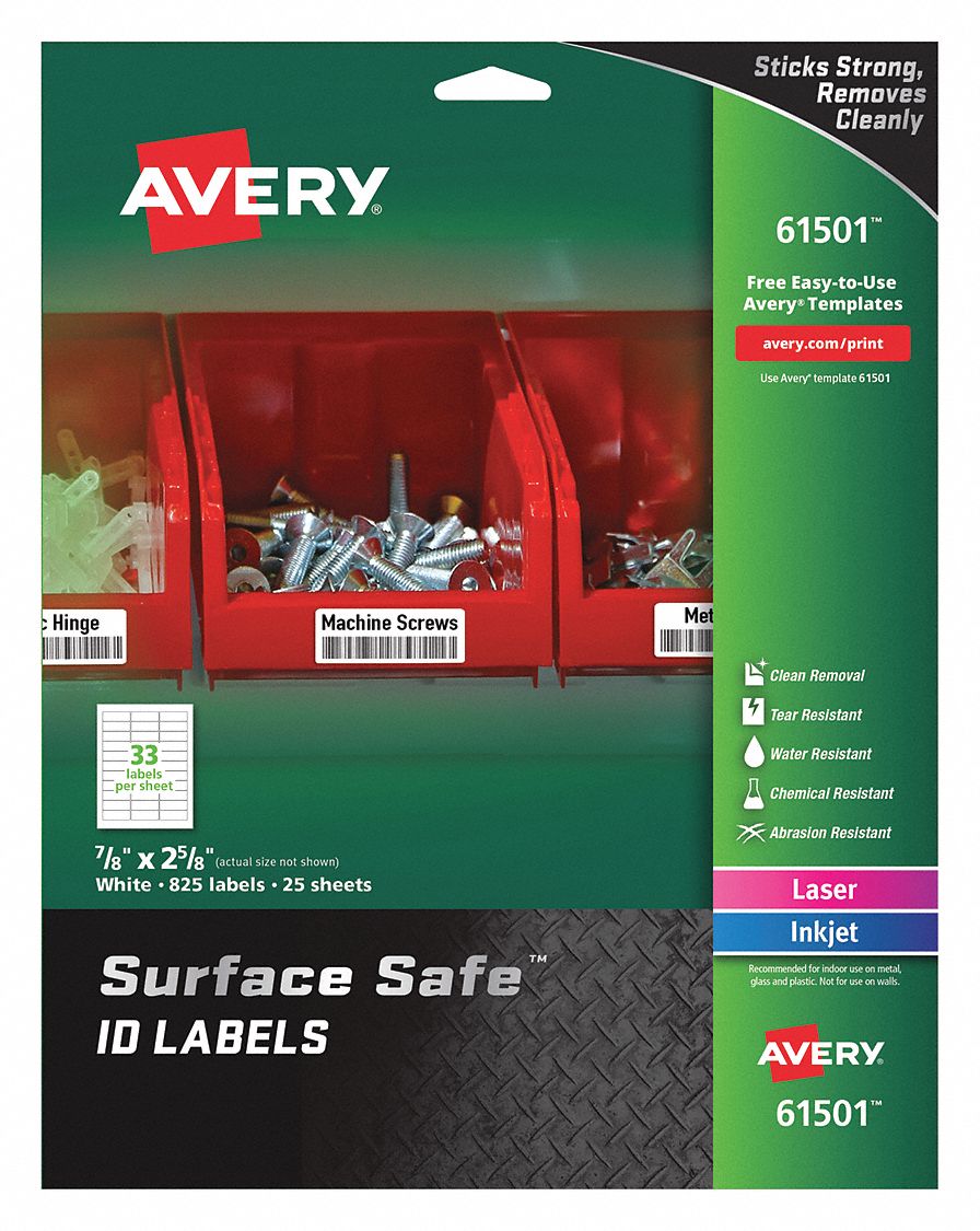 Multiple Purpose Labels 11 H PK825