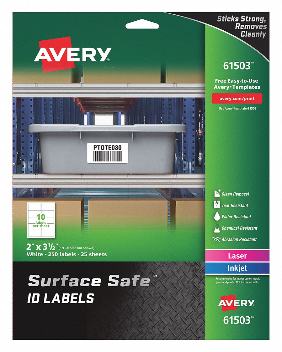 Multiple Purpose Labels 11 H PK250