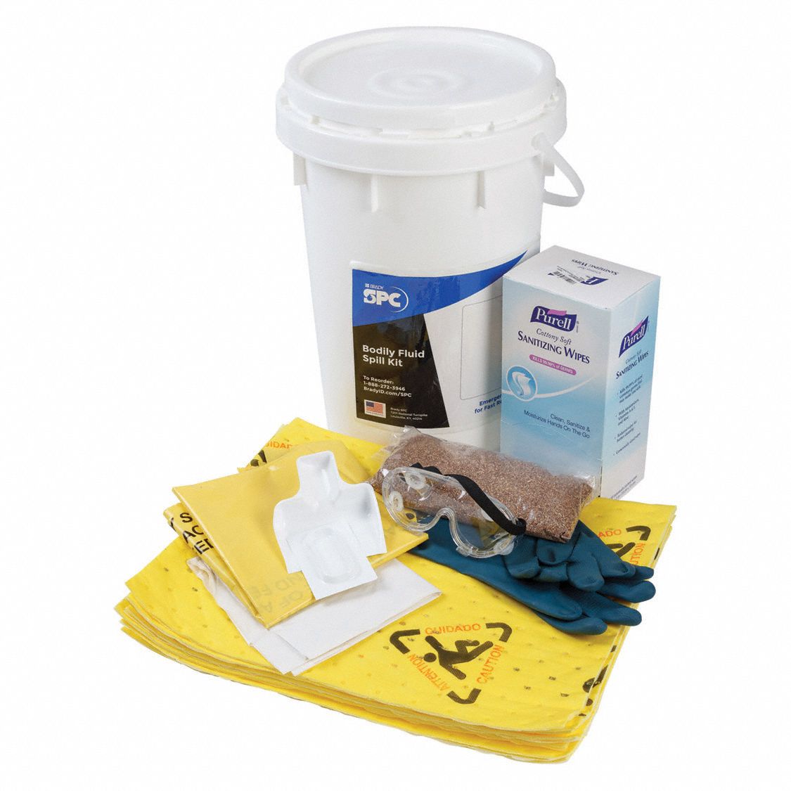 Biohazardous Liquid & Bodily Fluid Spill Kits