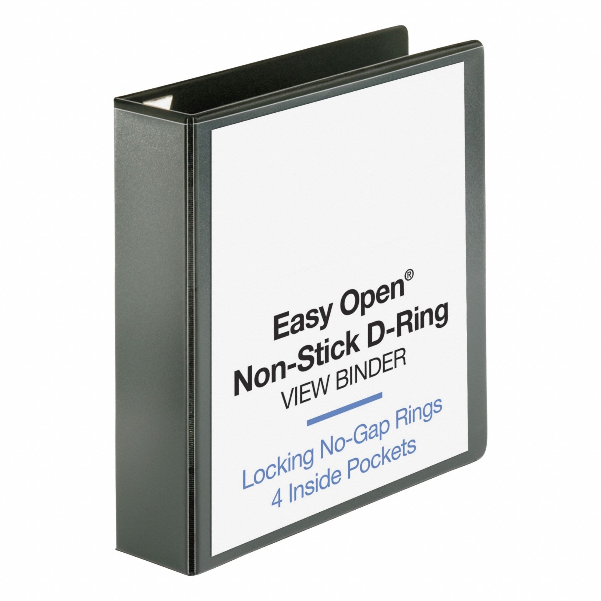 Ring Binder Black Clear Sleeve