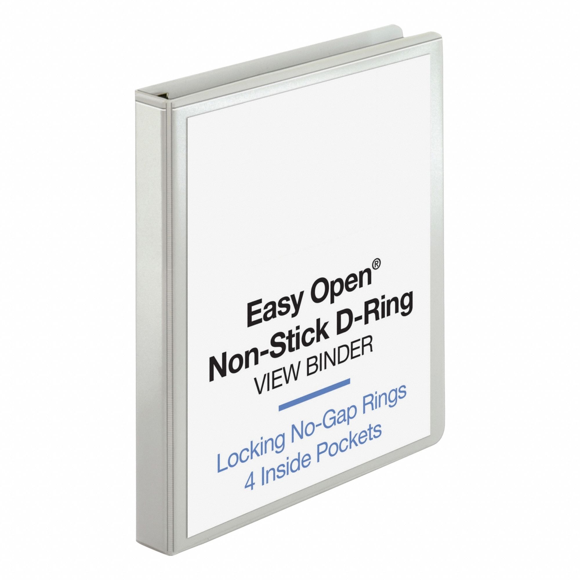 1 in Ring Size, D-Ring, Ring Binder - 403WM2|BSN26955 - Grainger