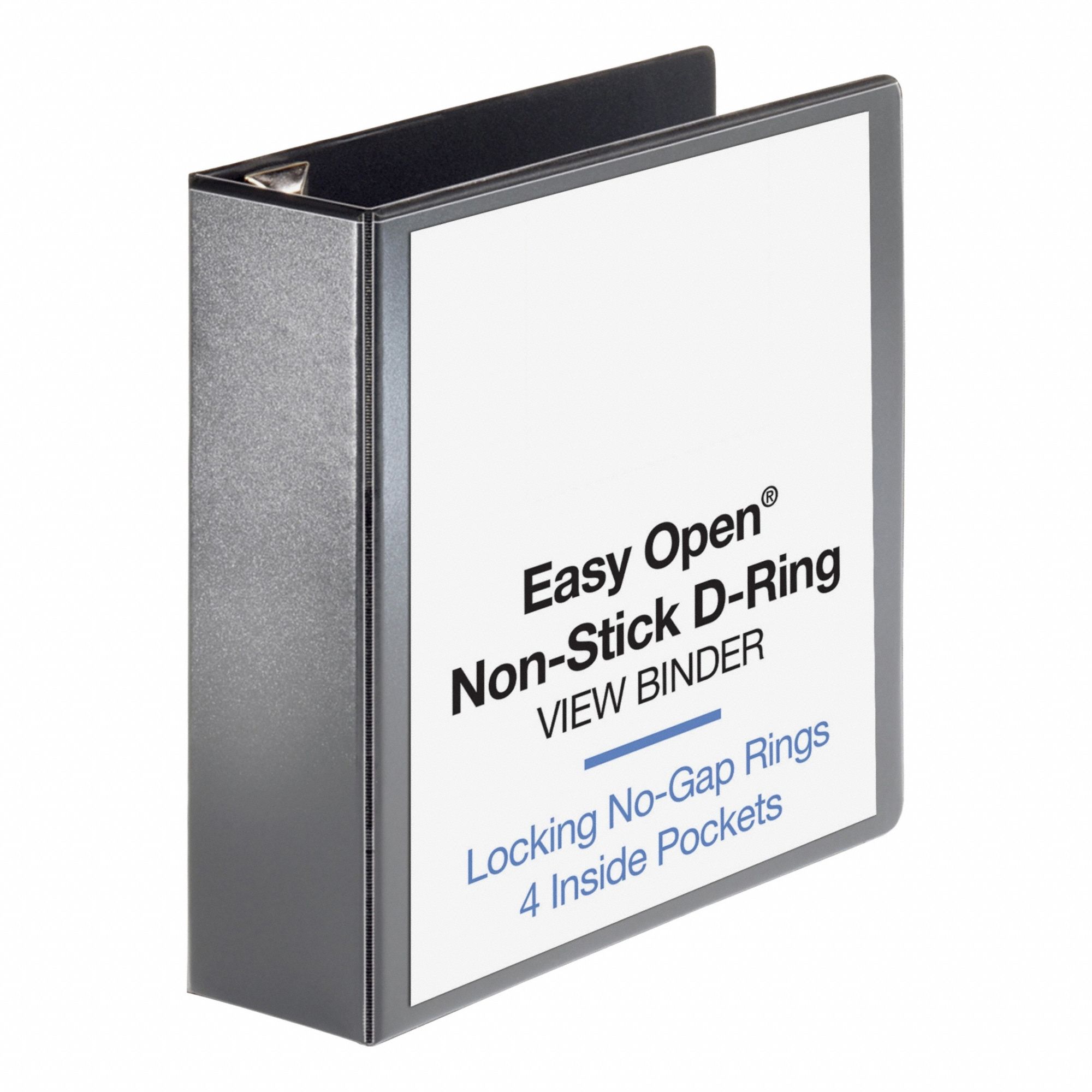 Ring Binder Black Clear Sleeve