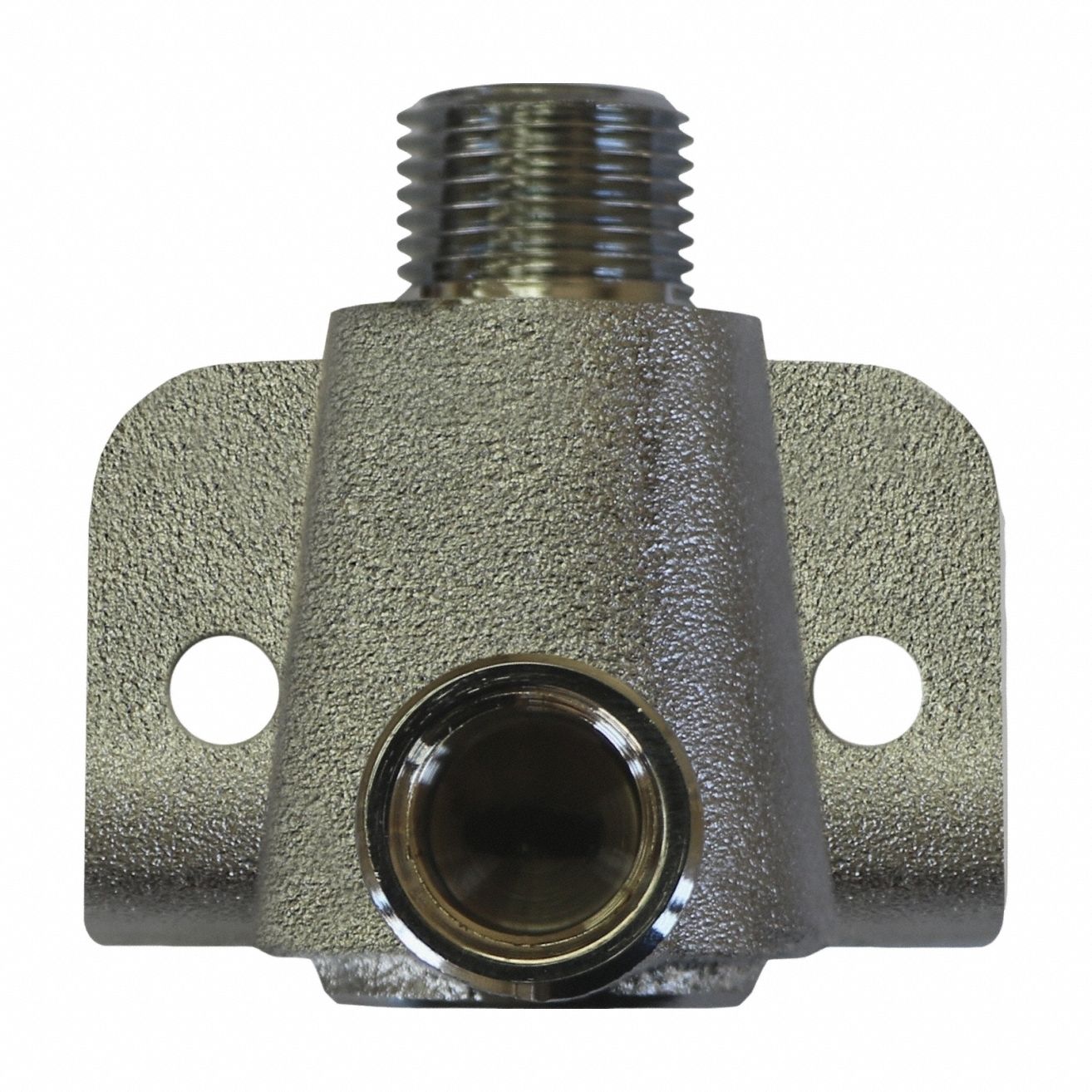 Valve Body: Sani-Lav, Brass, Nickel Plated Finish, 1/2 in Inlet Connection Size, NPT, For 100 Series