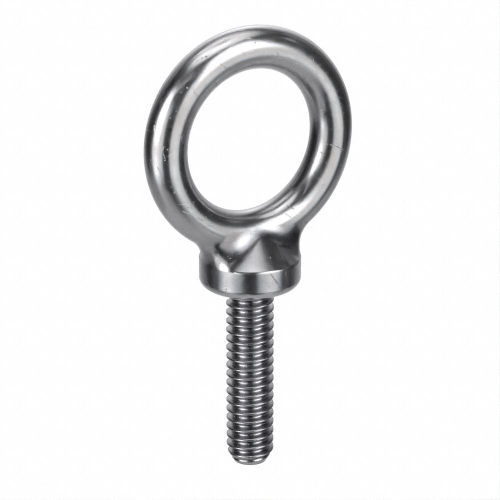uxcell M20 x 100mm Machinery Shoulder Swing Lifting Eye Bolt 304 Stainless Steel Metric Thread 
