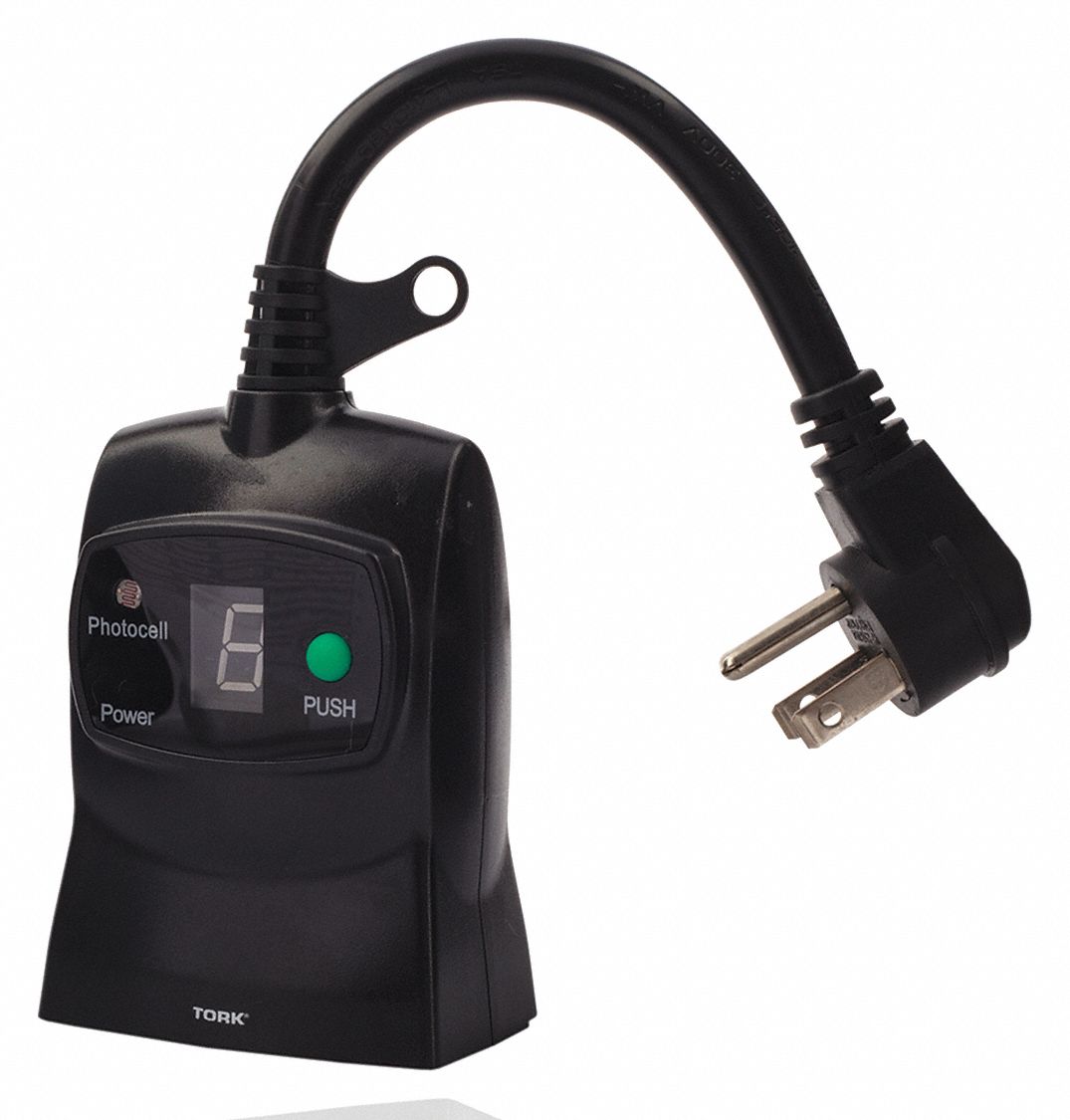 Tork digital outdoor plug in timer 105h21 654e grainger
