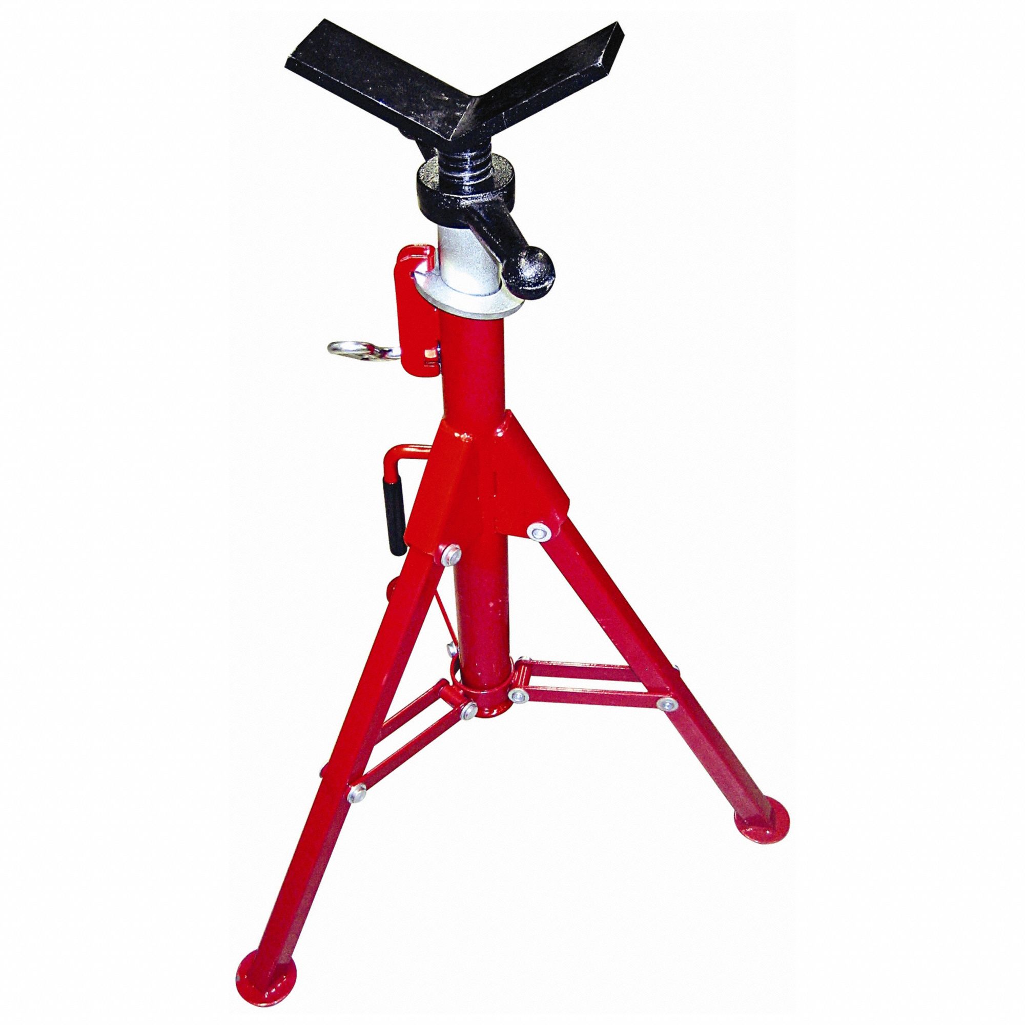 ROTHENBERGER, V Head, 2,500 lb Max Load Capacity, VHead Pipe Stand 53RF3610641 Grainger