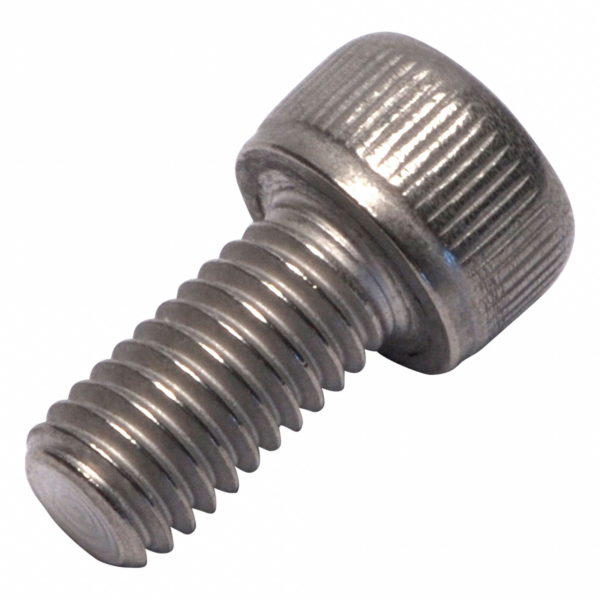 Socket Head Cap Screw: M5x0.80 Thread Size, 10 mm Lg, Std, Plain, Titanium, Grade 2, 5.2 mm Head Ht