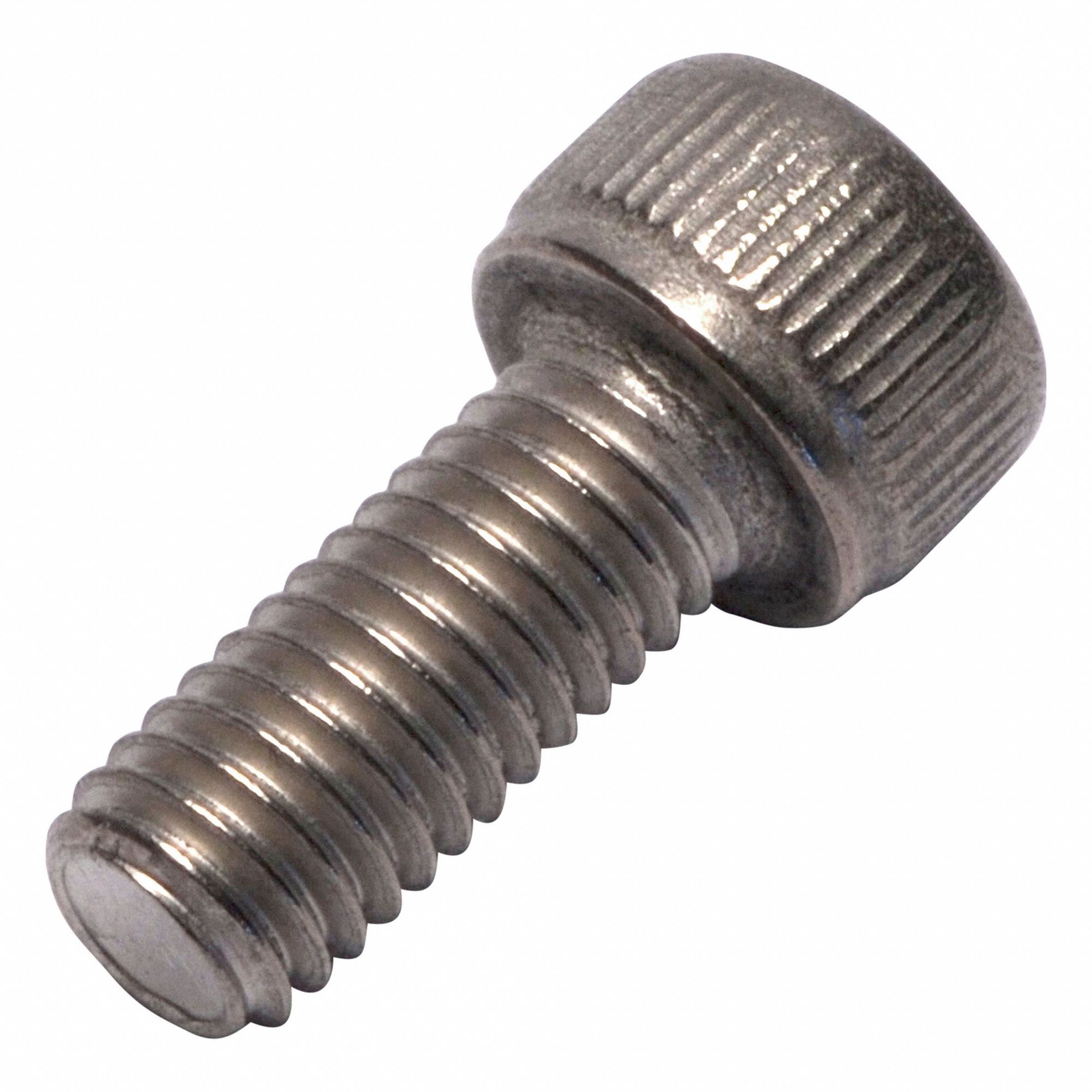Socket Head Cap Screw: M5x0.80 Thread Size, 12 mm Lg, Std, Plain, Titanium, Grade 2, 5.2 mm Head Ht