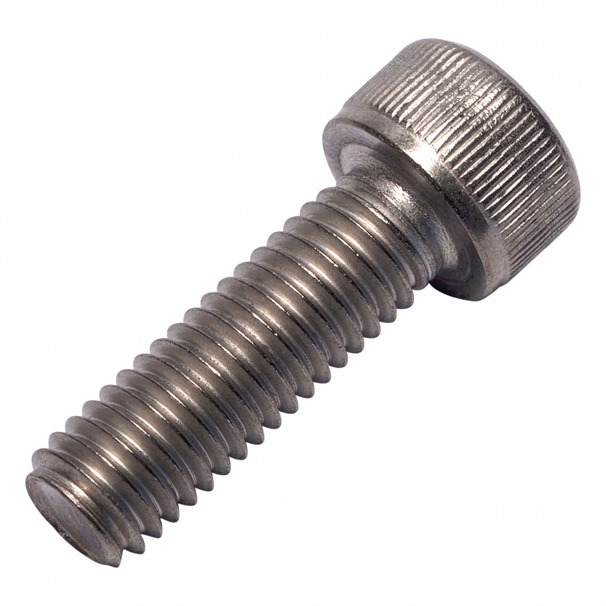 Socket Head Cap Screw: M8x1.25 Thread Size, 25 mm Lg, Std, Plain, Titanium, Grade 2, 8 mm Head Ht