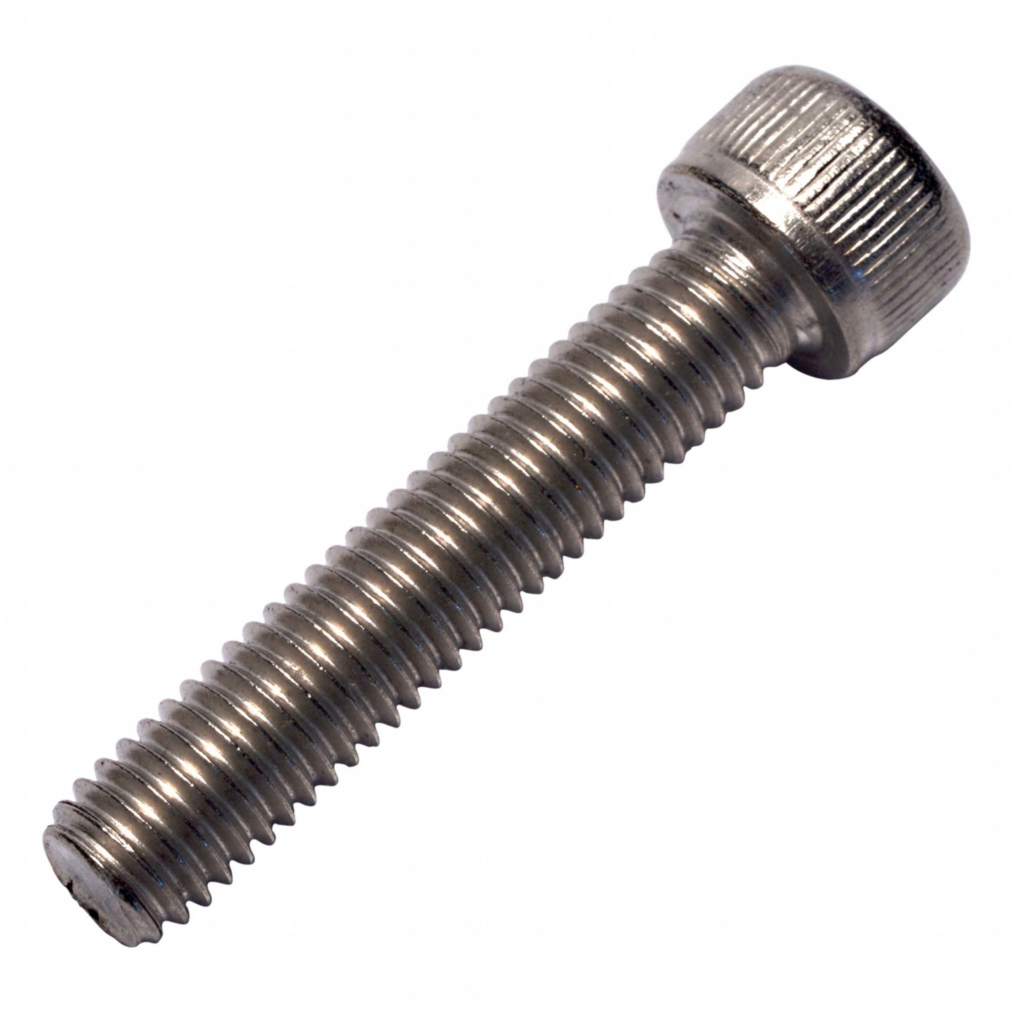 Socket Head Cap Screw: M8x1.25 Thread Size, 40 mm Lg, Std, Plain, Titanium, Grade 2, 8 mm Head Ht