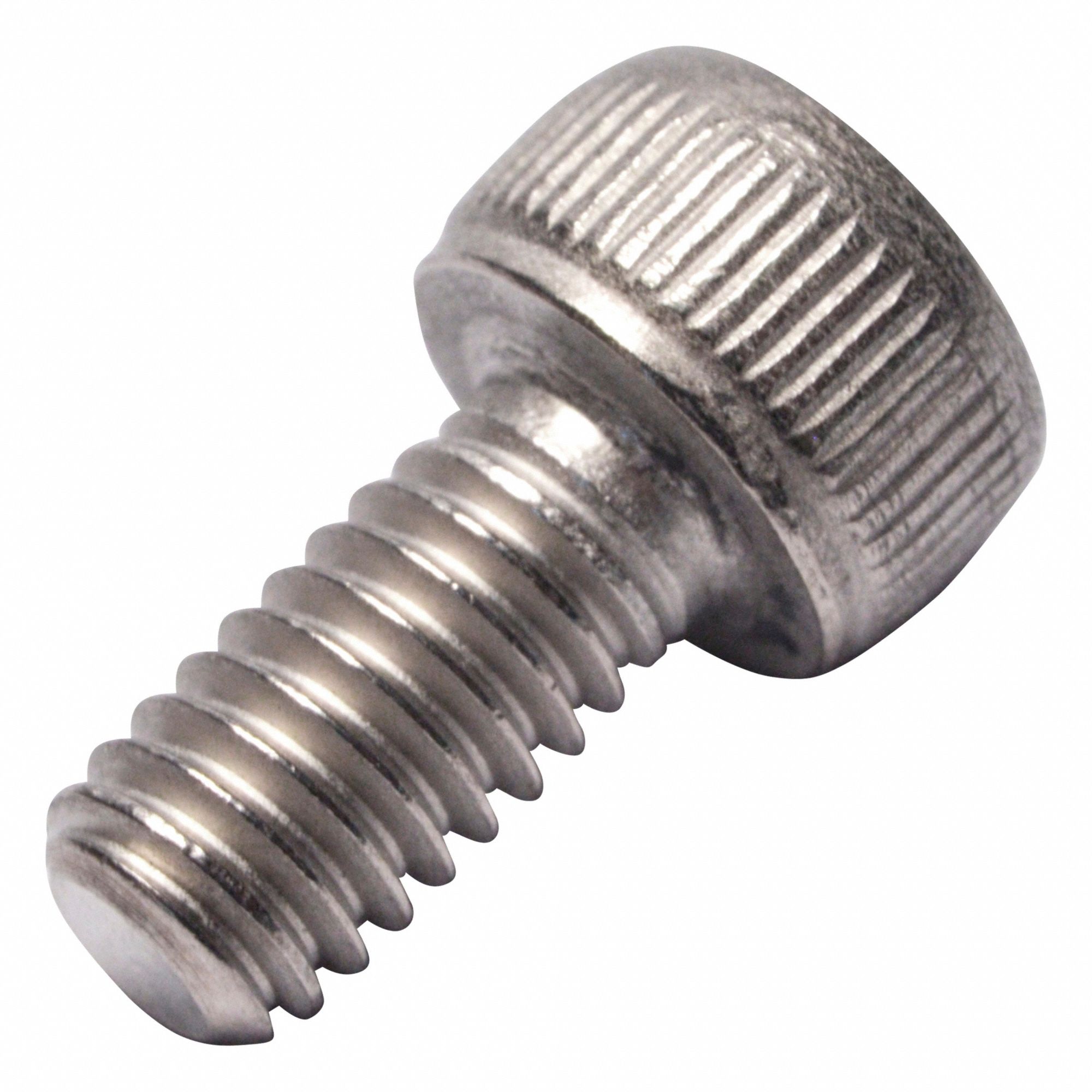 Socket Head Cap Screw: M4x0.70 Thread Size, 8 mm Lg, Std, Plain, Titanium, Grade 2, 4 mm Head Ht