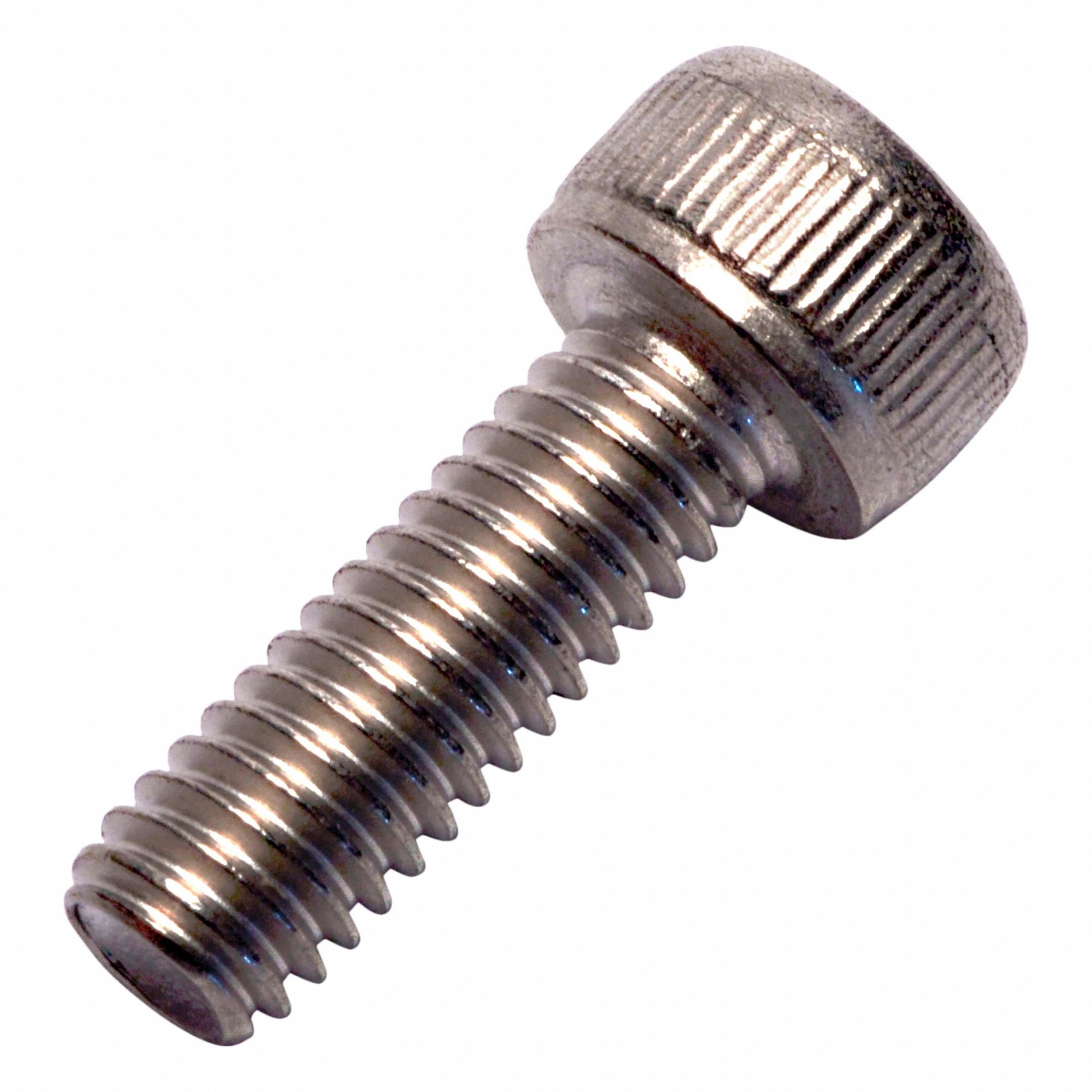 Socket Head Cap Screw: M4x0.70 Thread Size, 12 mm Lg, Std, Plain, Titanium, Grade 2, 4 mm Head Ht