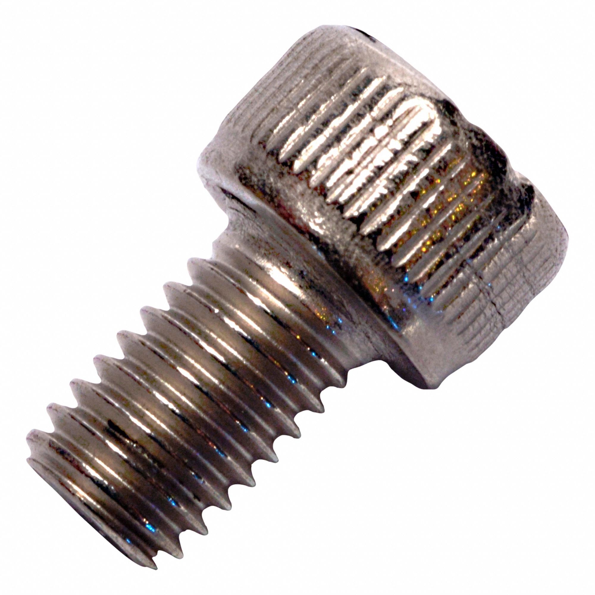 Socket Head Cap Screw: M5x0.80 Thread Size, 8 mm Lg, Std, Plain, Titanium, Grade 2, 4.99 mm Head Ht