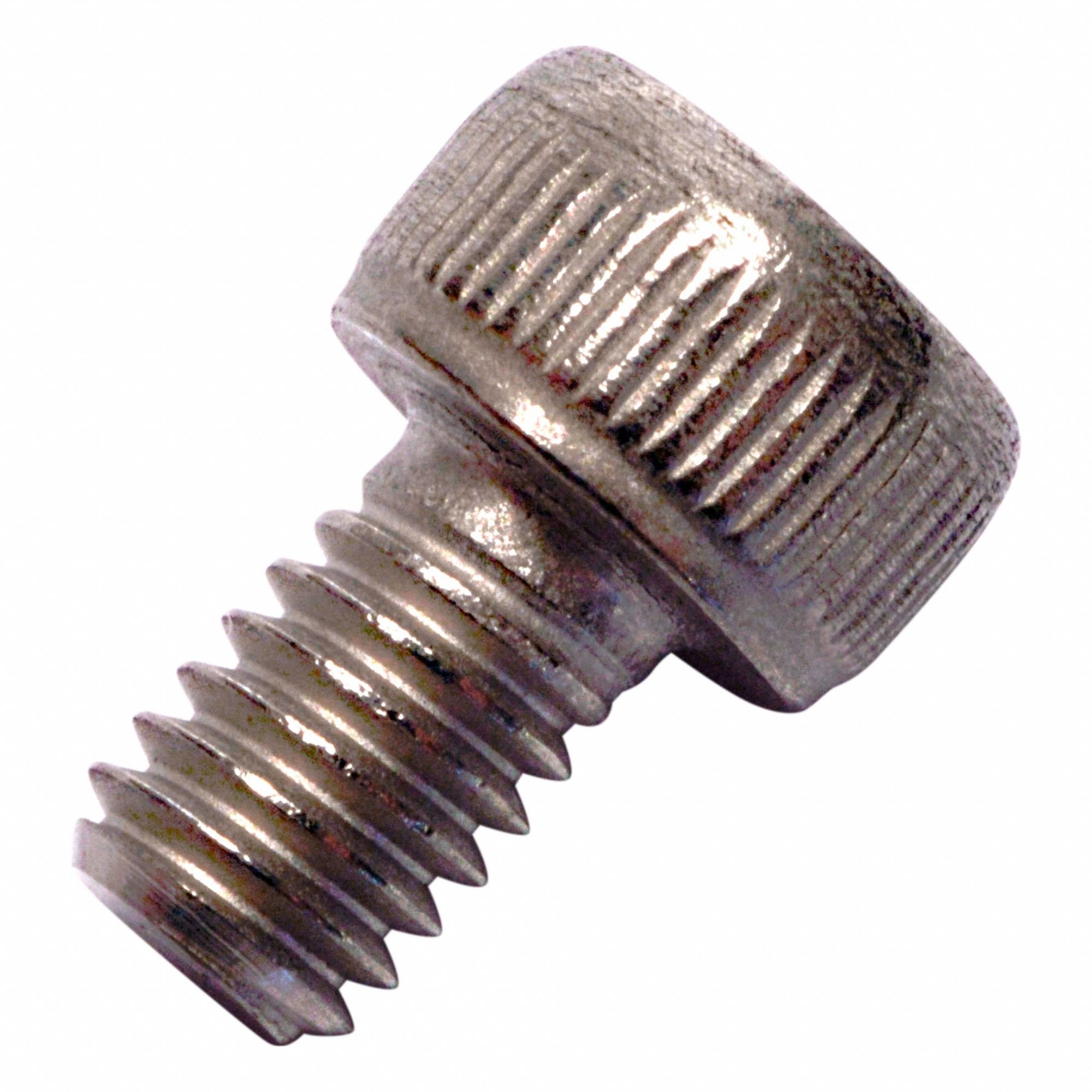 Socket Head Cap Screw: M4x0.70 Thread Size, 6 mm Lg, Std, Plain, Titanium, Grade 2, 4 mm Head Ht