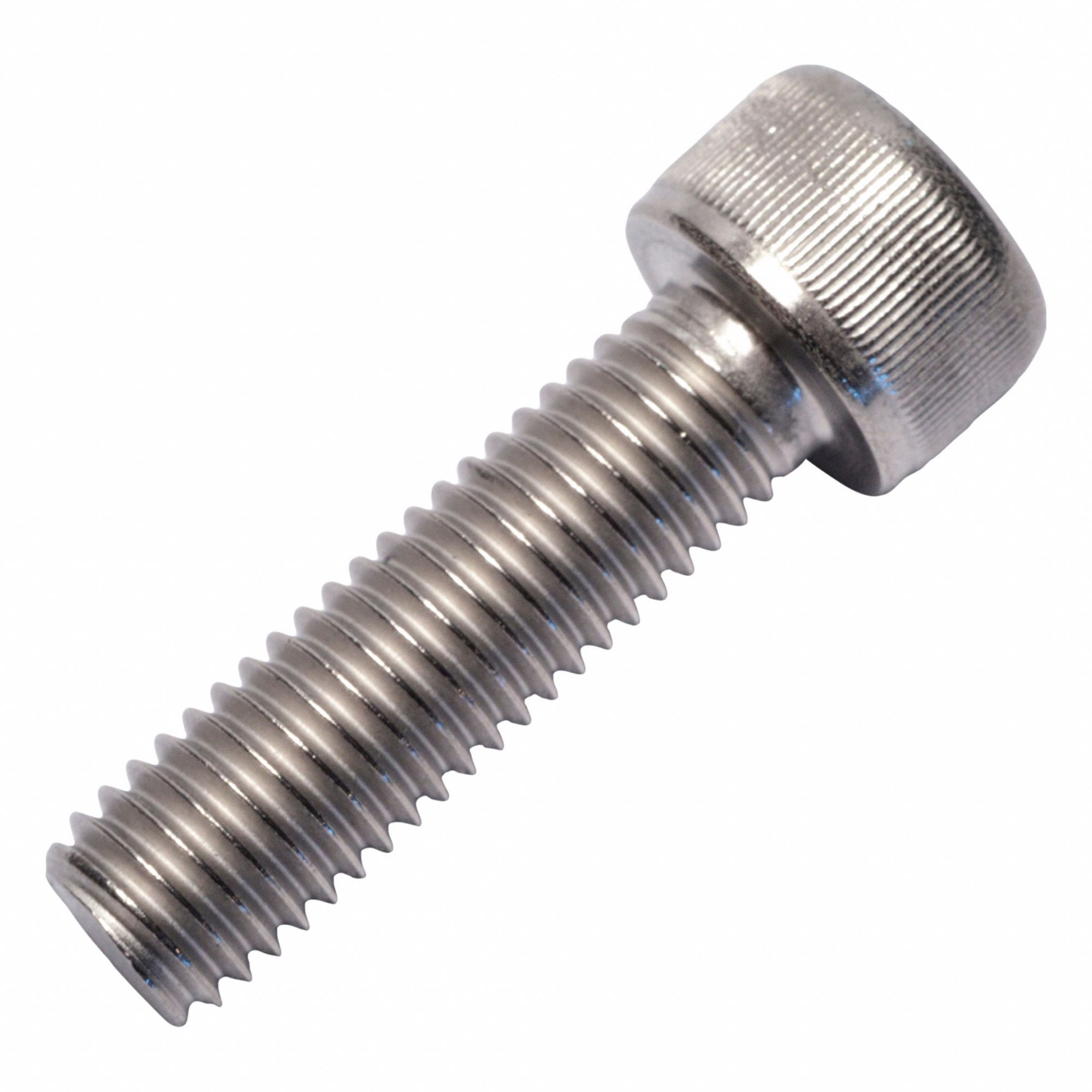 Socket Head Cap Screw: M10x1.50 Thread Size, 35 mm Lg, Std, Plain, Titanium, Grade 2, 10 mm Head Ht