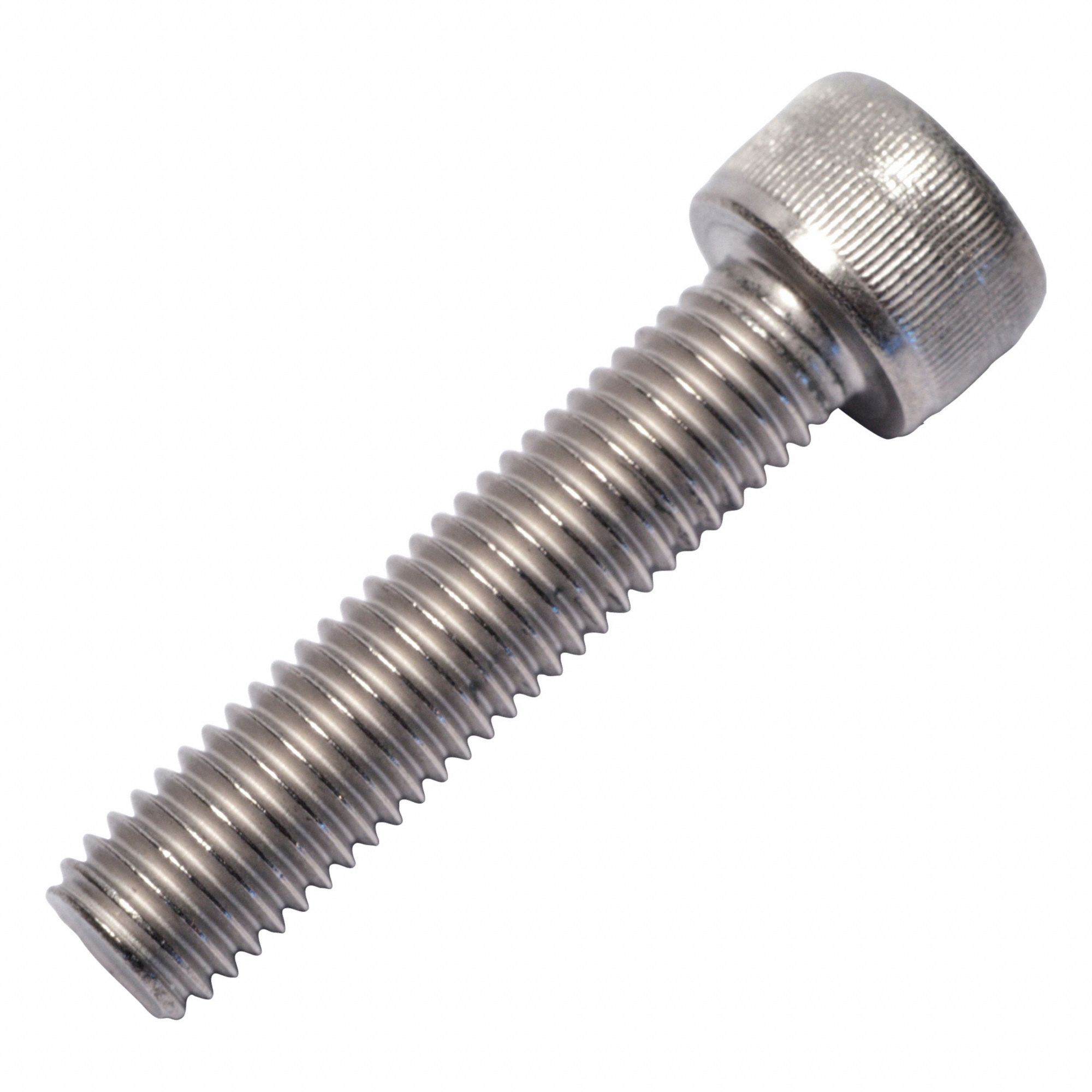 Socket Head Cap Screw: M10x1.50 Thread Size, 45 mm Lg, Std, Plain, Titanium, Grade 2, 10 mm Head Ht