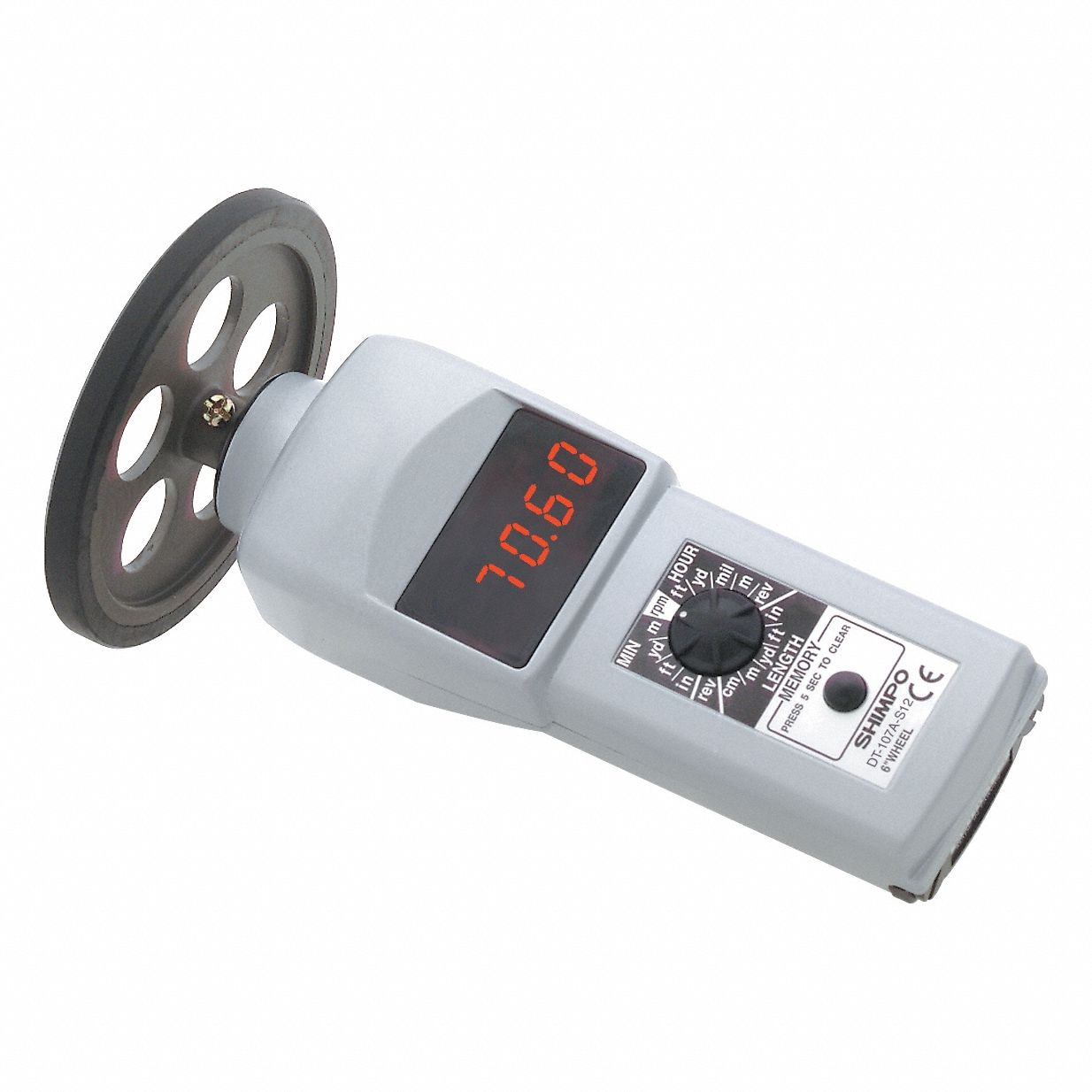 TACHOMETER, +/-0.006 RPM ACC, LED