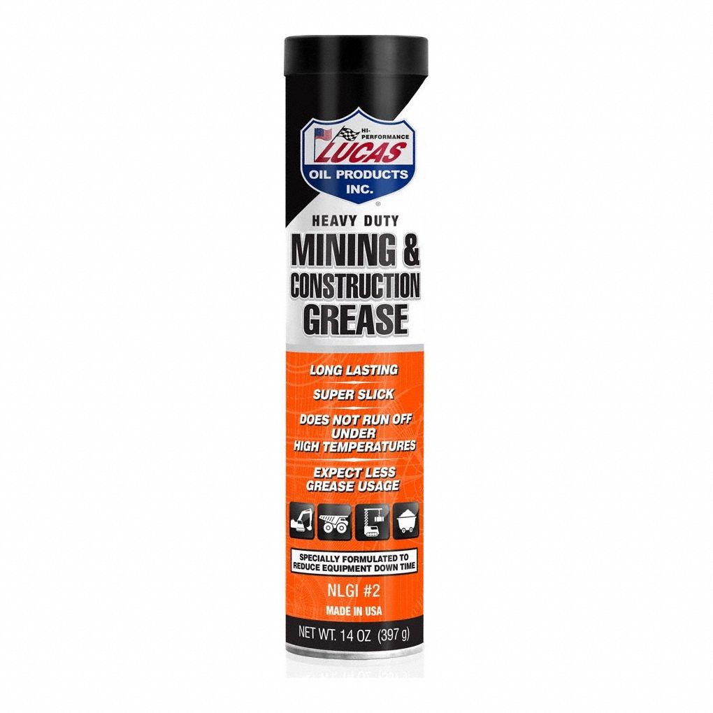 LUCAS OIL PRODUCTS, Cartridge, 14 oz Container Size, Lithium Grease 61KA471088130 Grainger