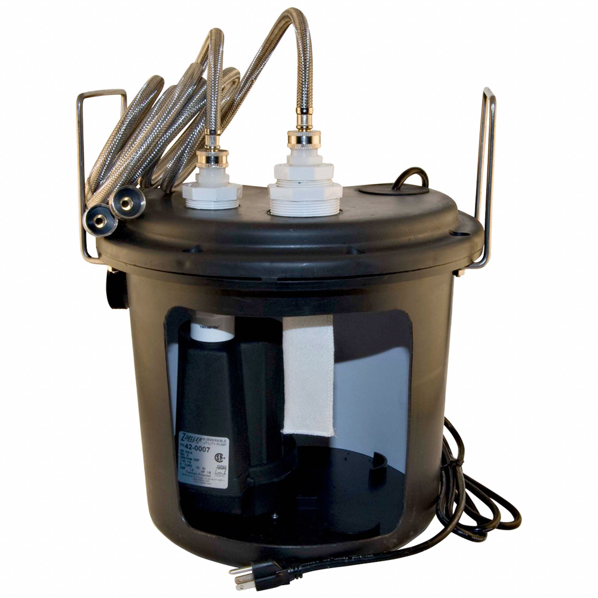ZOELLER, 2 gal Cleaner Container Size, 115V AC, Pump & Descaling Kit 5NAL91090005 Grainger