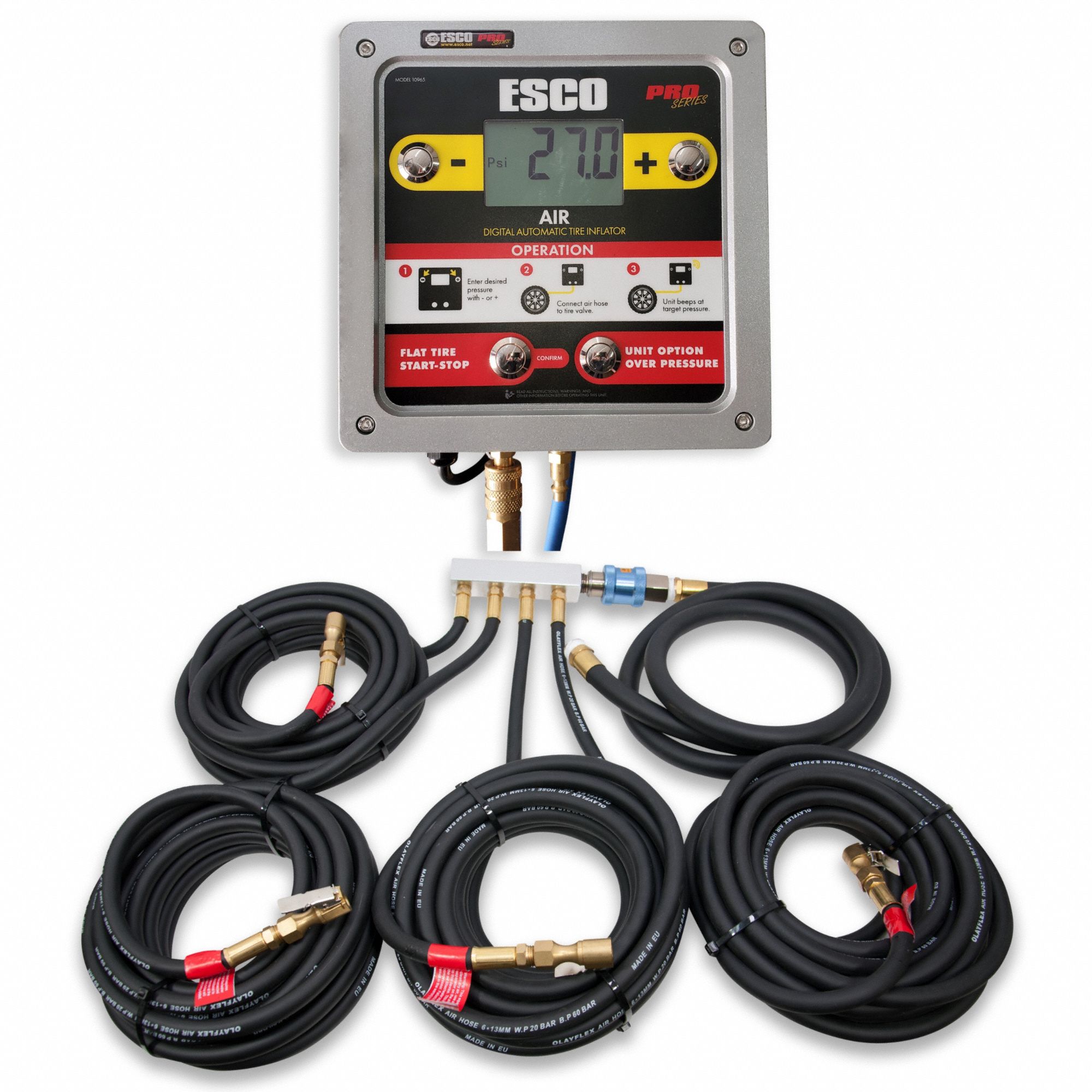 ESCO EQUIPMENT SUPPLY CO Automatic Tire Inflator Digital 1 Tire Inflators Single Head