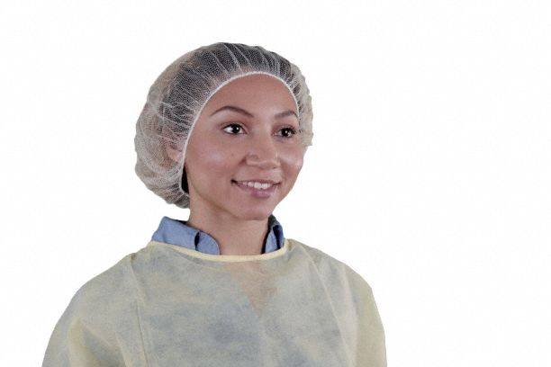 Honeycomb Nylon Hairnet, Blu, PK1000