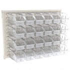 Louvered Panel,37-1/2x1-3/4x25-3/8,Clear