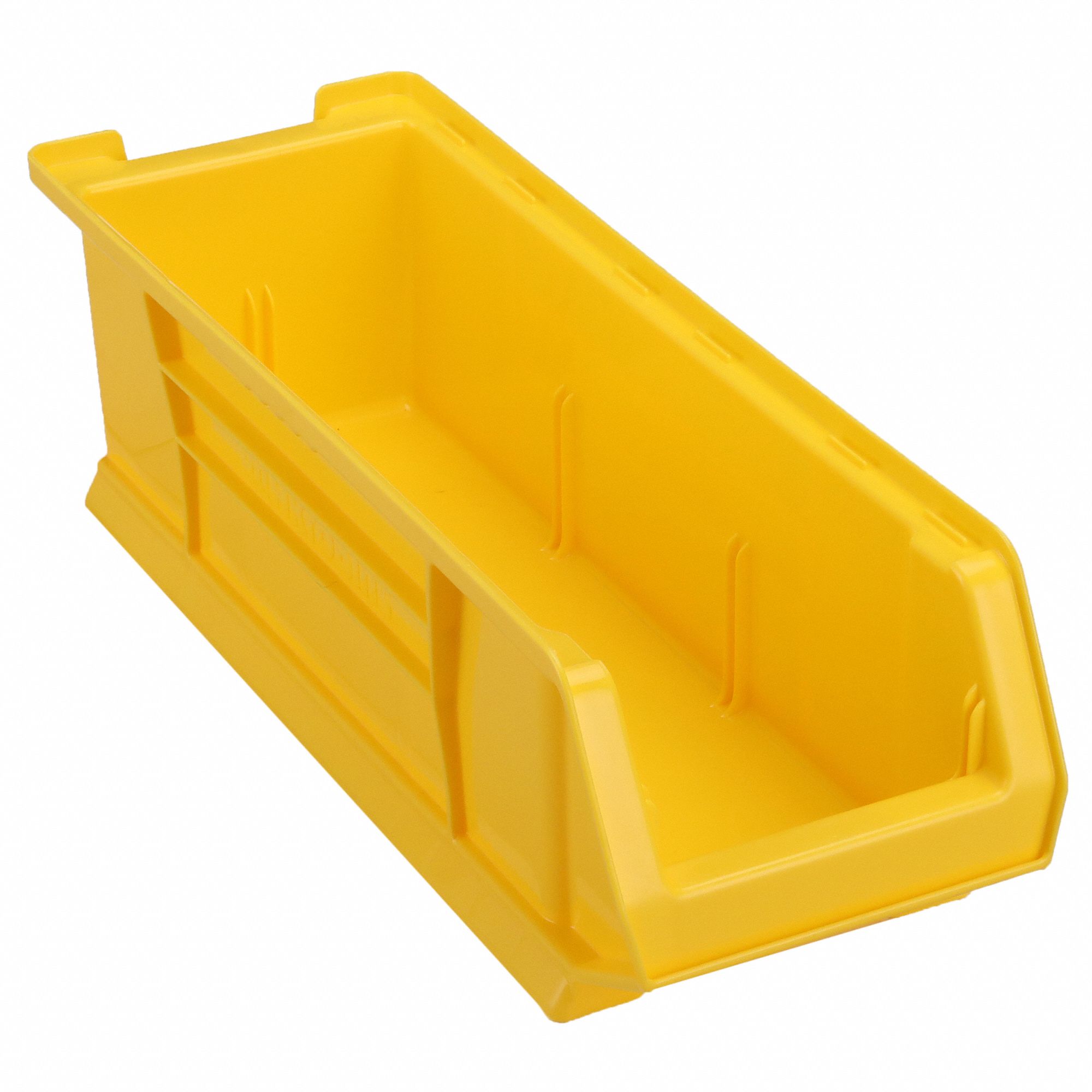 SUPER SIZE BIN, 23⅞ IN OVERALL L, 8¼ IN X 7 IN, YELLOW, STACKABLE