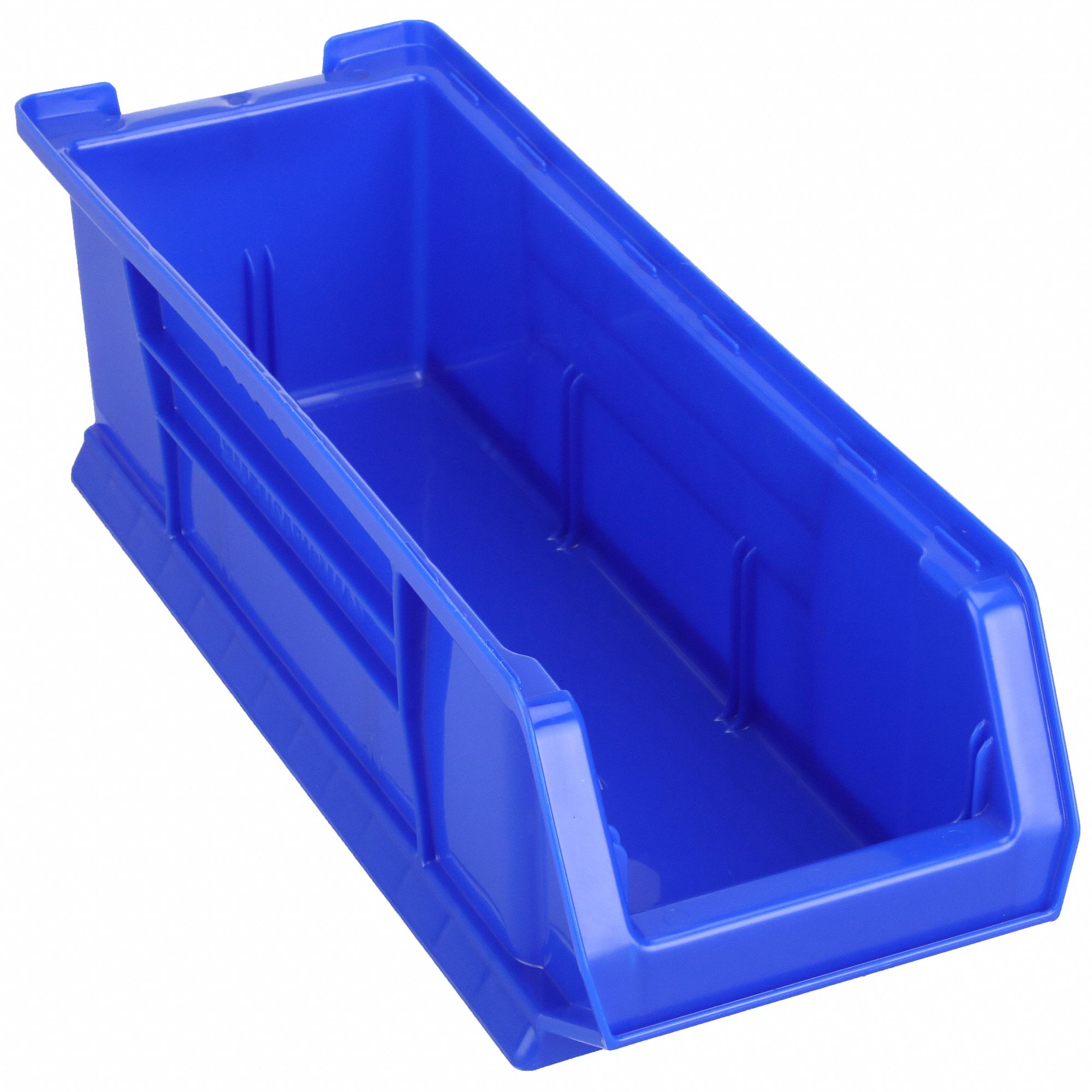 SUPER SIZE BIN, 23⅞ IN OVERALL L, 8¼ IN X 7 IN, BLUE, STACKABLE