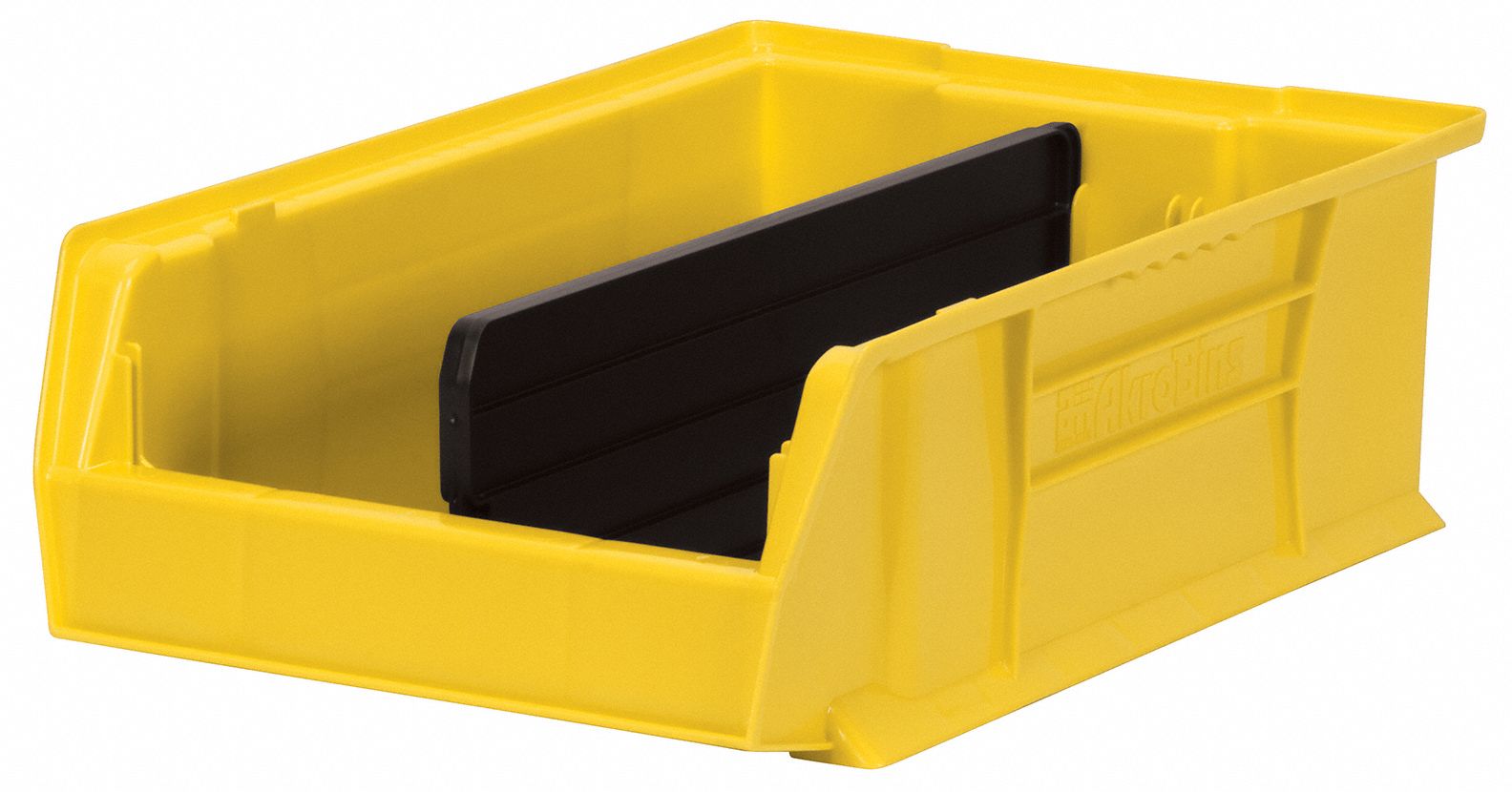 AKROMILS Divider, Black, ESD Conductive No, Overall Height 5 1/8 in