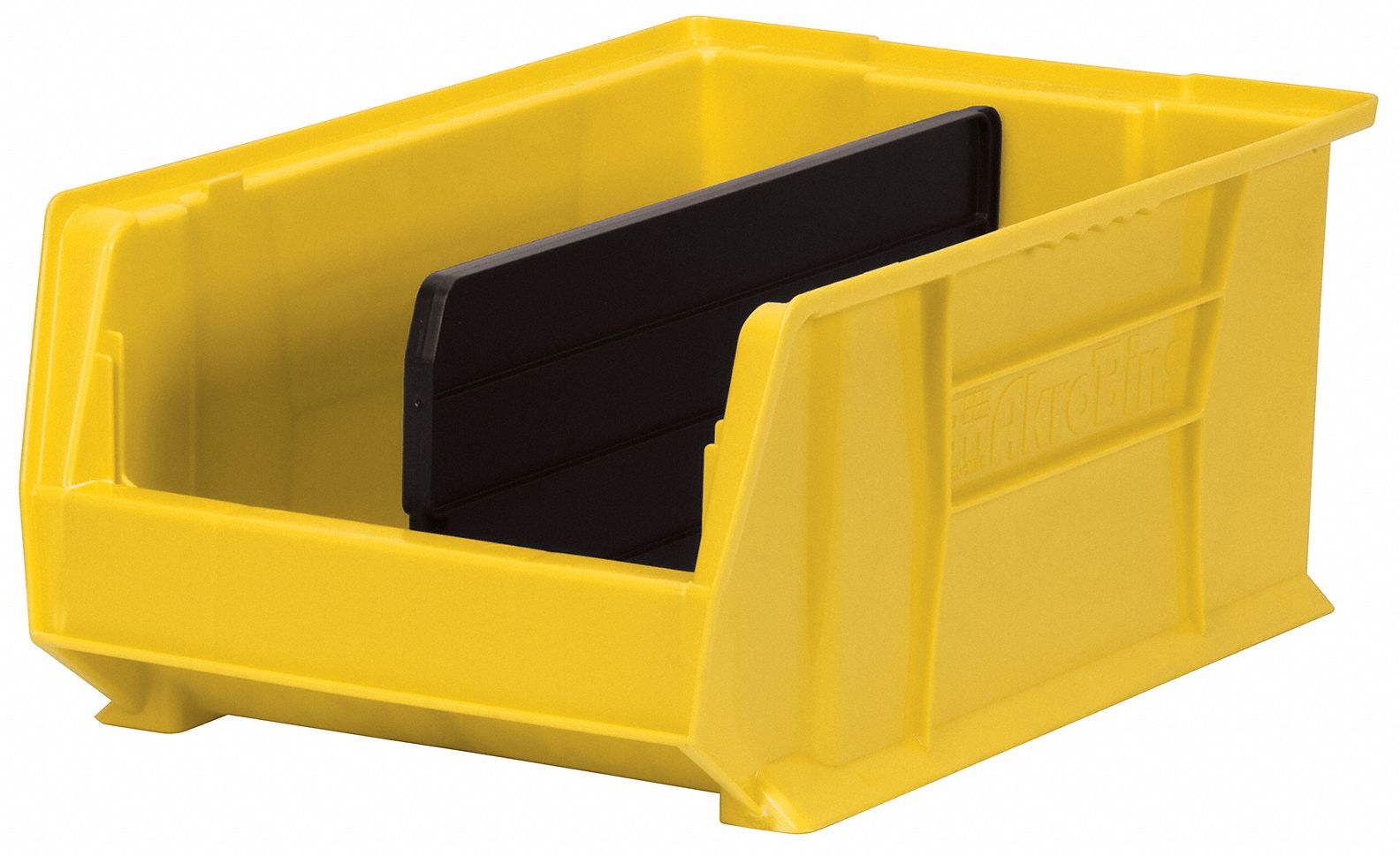 AKROMILS Divider, Black, ESD Conductive No, Overall Height 7 1/8 in