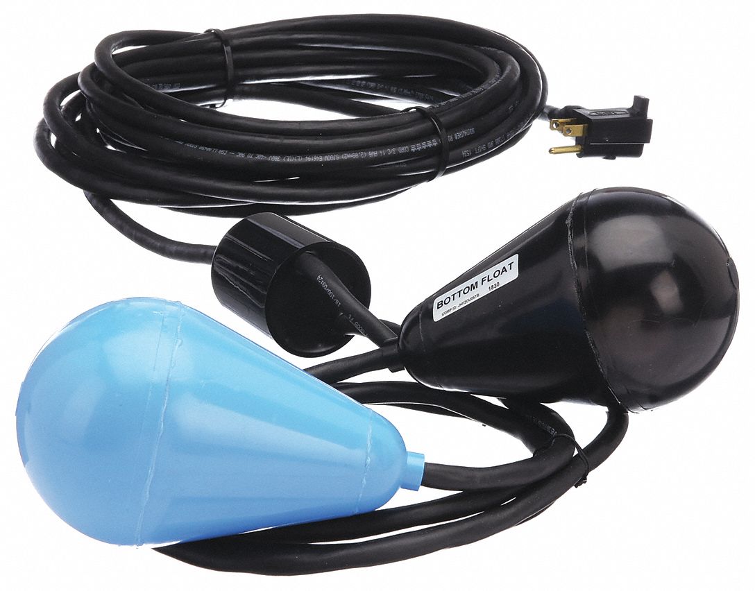 FLOAT SWITCH,TWIN FLOAT,2 HP,115V