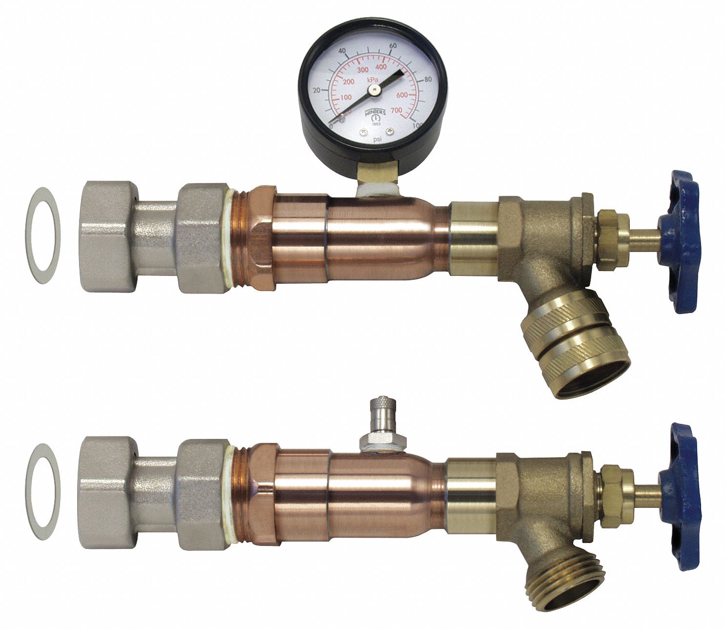 Low Pressure Gas and Water Line Gauges