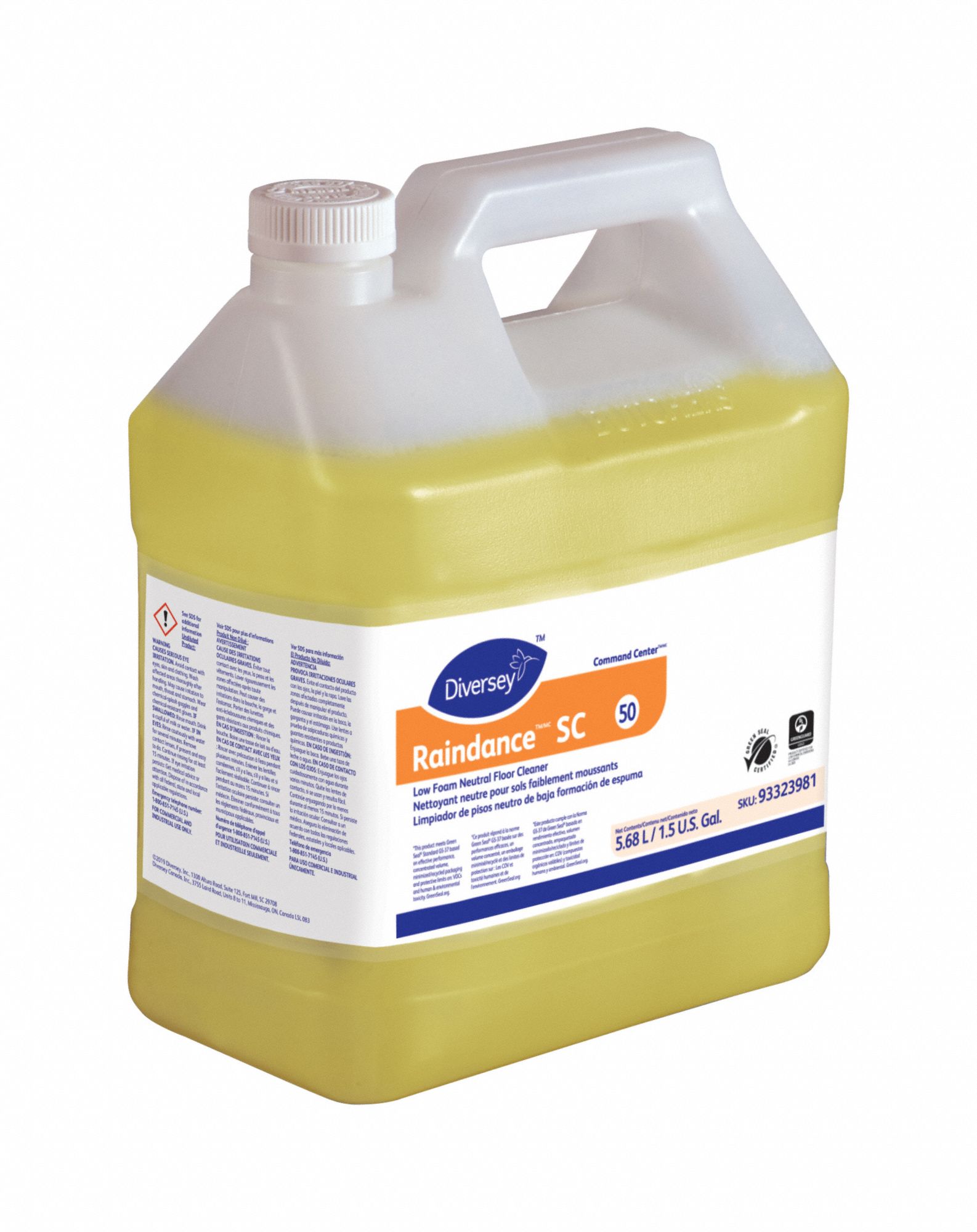 Neutral Floor Cleaner Liquid 1.5 gal PK2