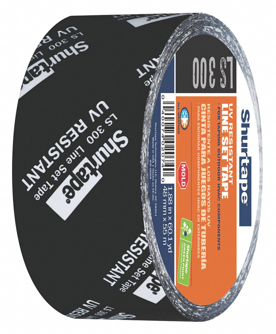 LS 300 UV-Resistant Line Set Tape - Shurtape