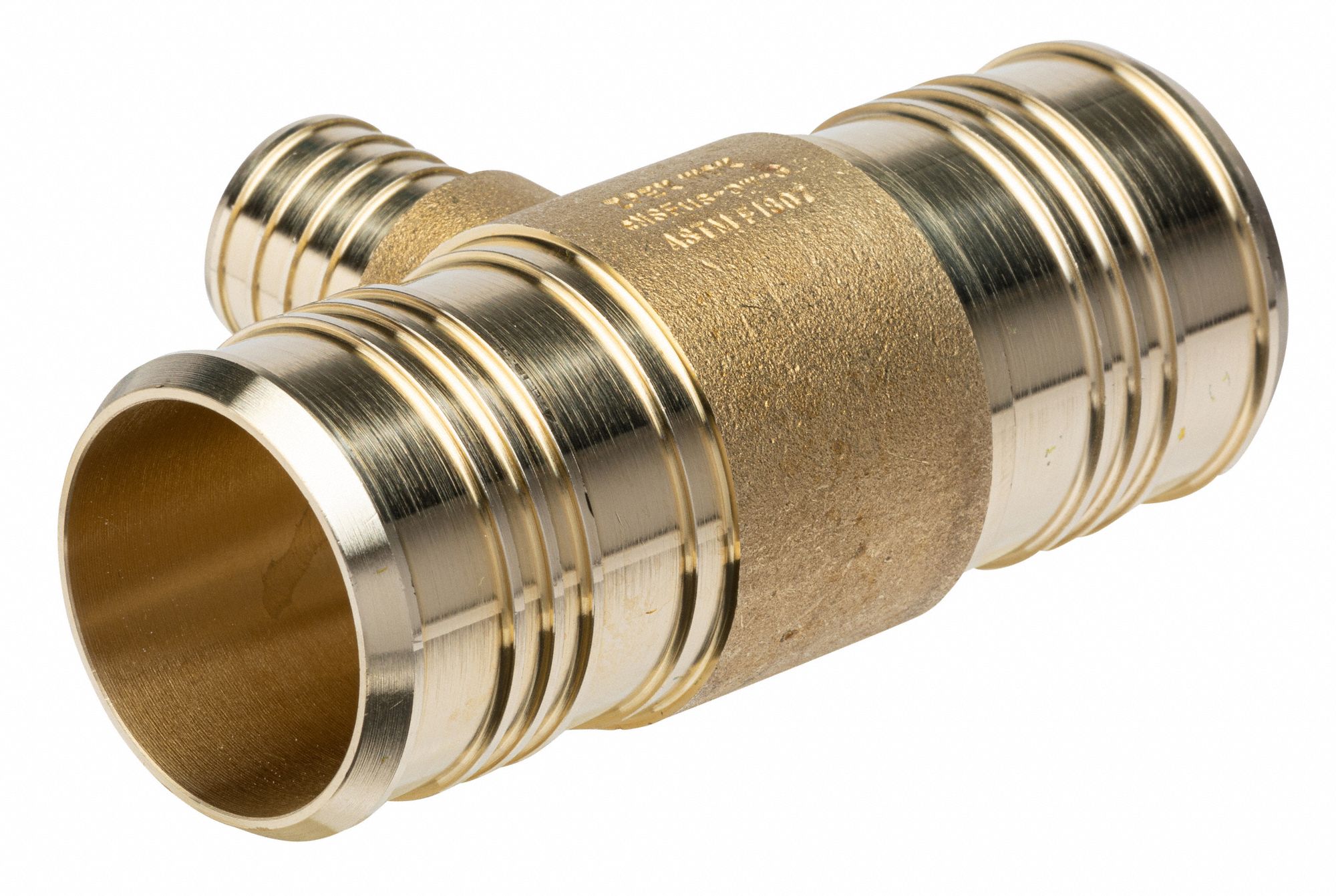 ZURN PEX Low Lead Brass Reducing Tee, PEX Connection Type, 2 in x 2 in