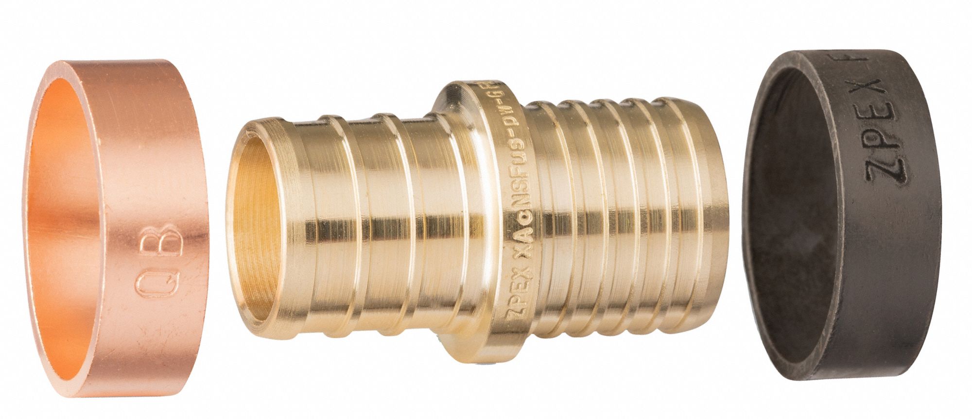 ZURN PEX Brass Transition Coupling, PEX Connection Type, 3/4 in PEX