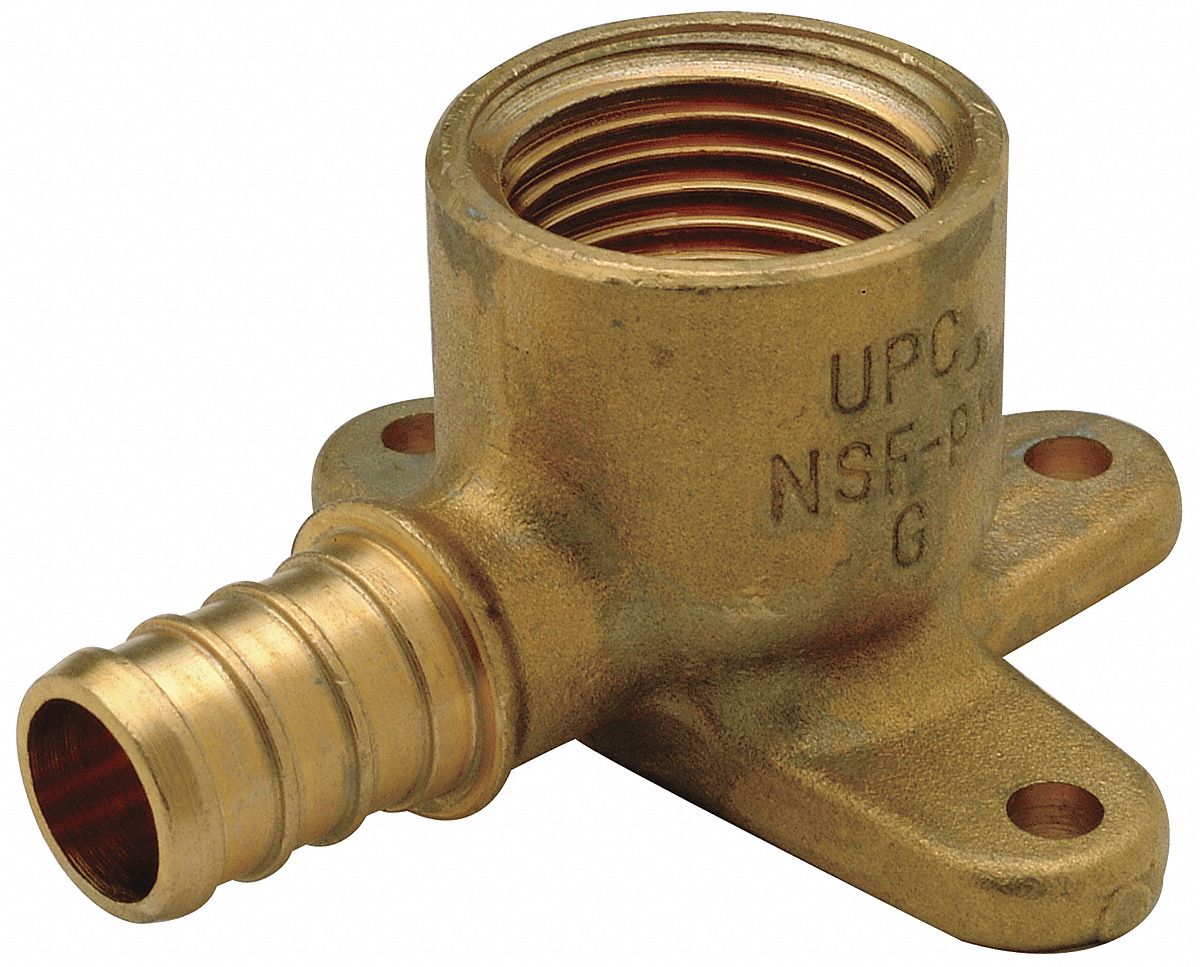 pex ear drop elbow brass heater water crimp fpt fitting ltwfitting connections fittings pack zurn cold below depends situation give