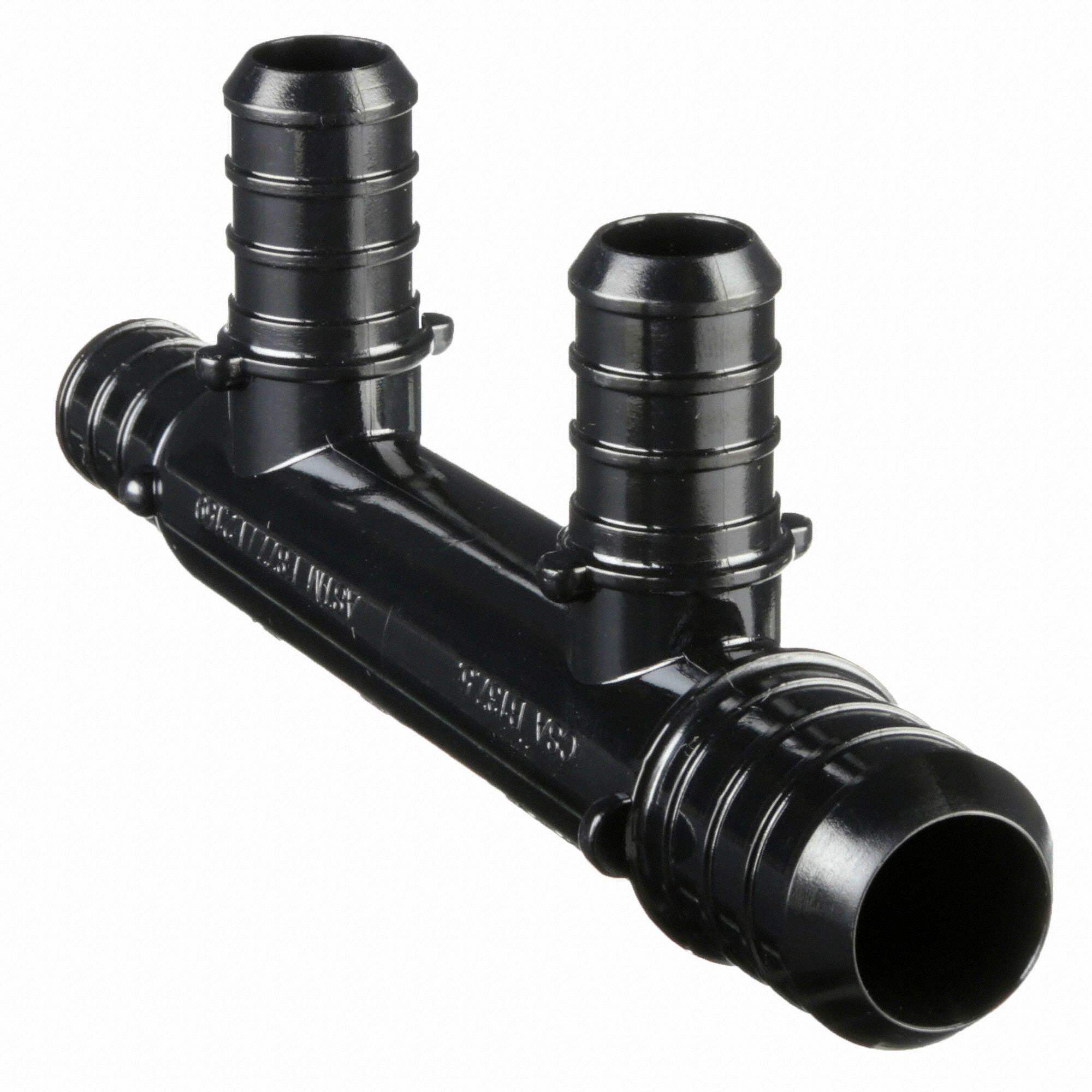 ZURN PEX 4 1/8 in x 59/64 in x 1 3/16 in CR Polymer PEX Manifold, 1 Number of Inlets, 3 Number