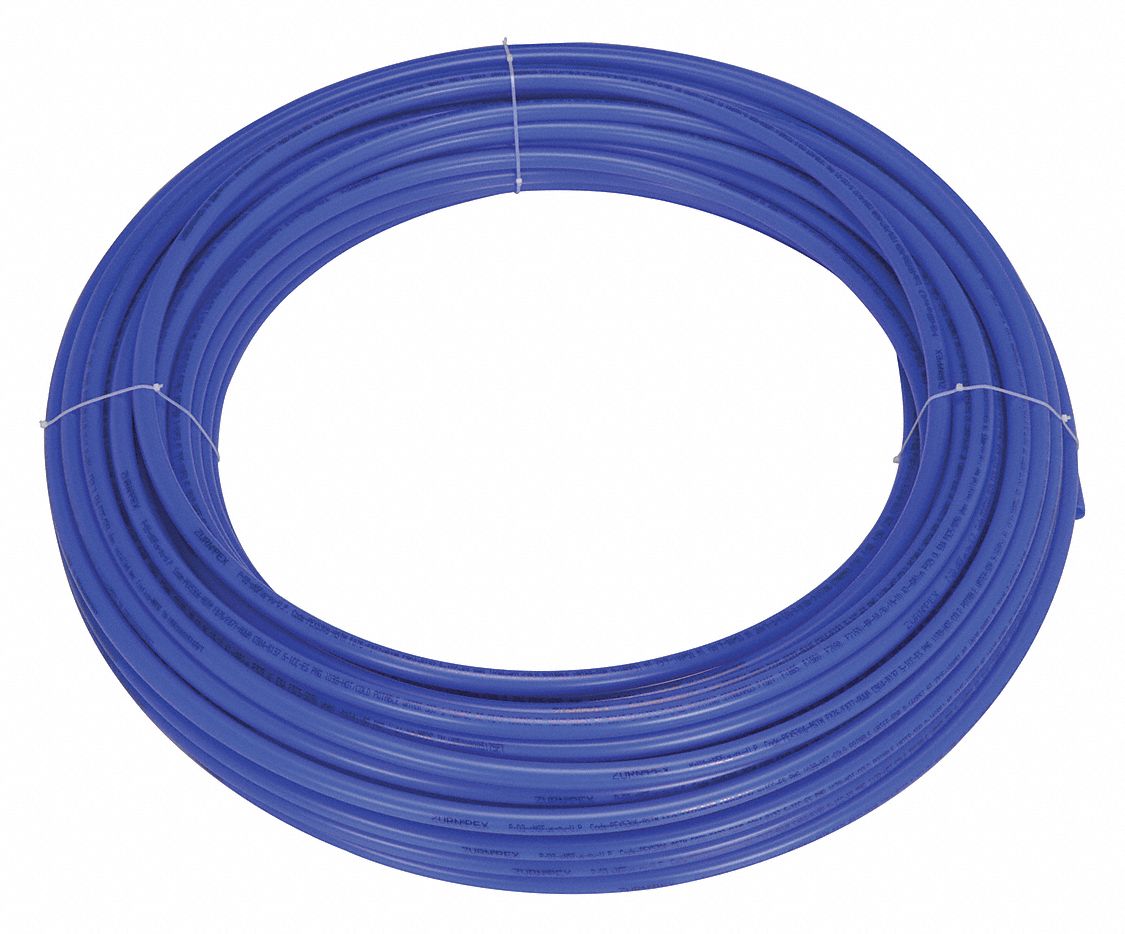 GRAINGER APPROVED Tubing Coil, PEX, 3/4 in PEX Size, 43/64 in Inside Dia., 7/8 in Outside Dia