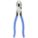 LINEMANS PLIER, FLAT, 9⅜ IN OVERALL L, 1⅝ IN JAW L, 1¼ IN JAW W, ⅝ IN JAW THICK