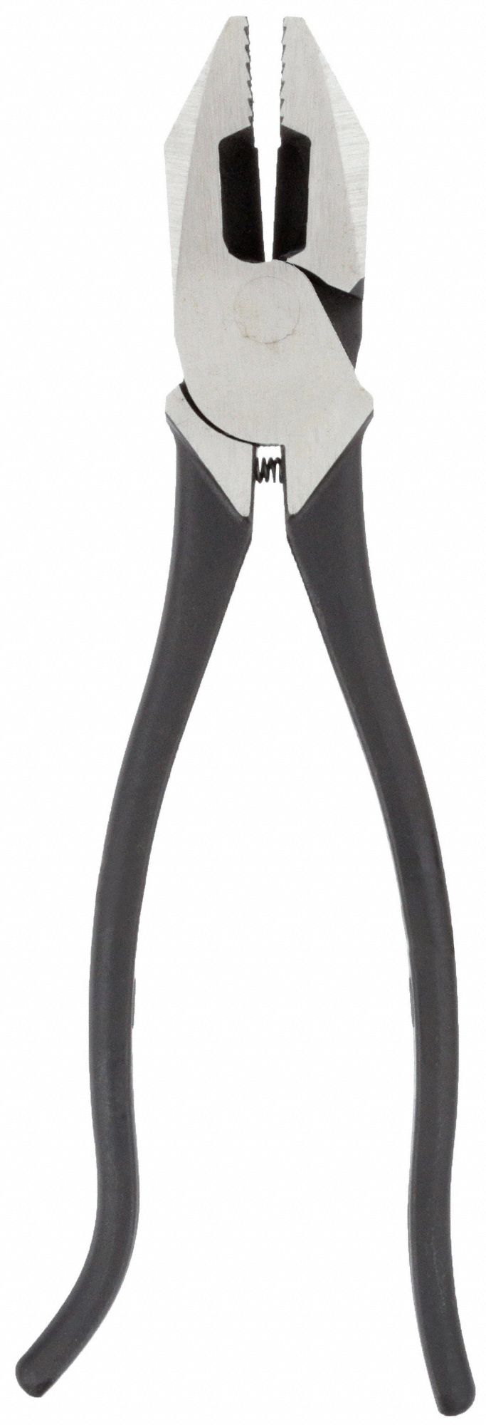 IRON WORKERS PLIER, FLAT, 9¼ IN OVERALL L, 1⅝ IN JAW L, 1¼ IN JAW W, ⅝ IN JAW THICK