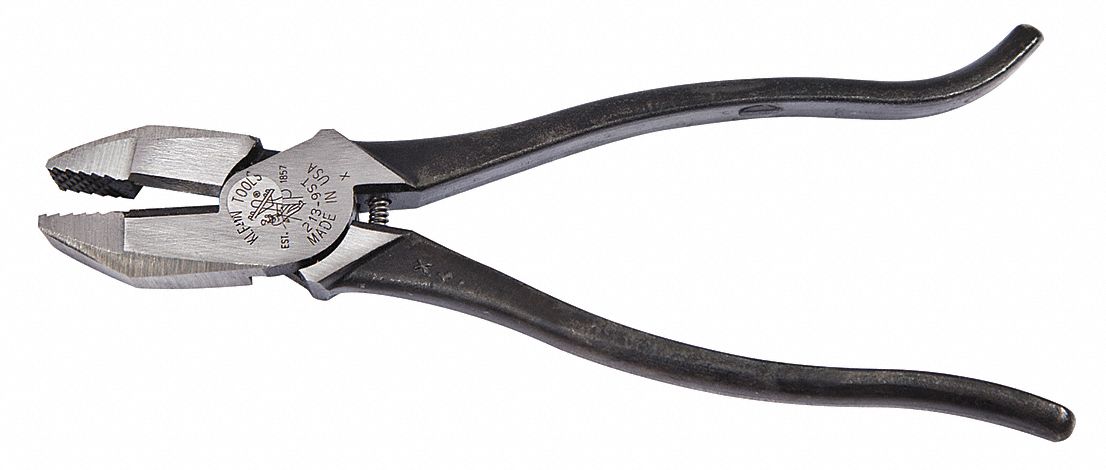 Iron Workers Plier 9-1/4 L Plain