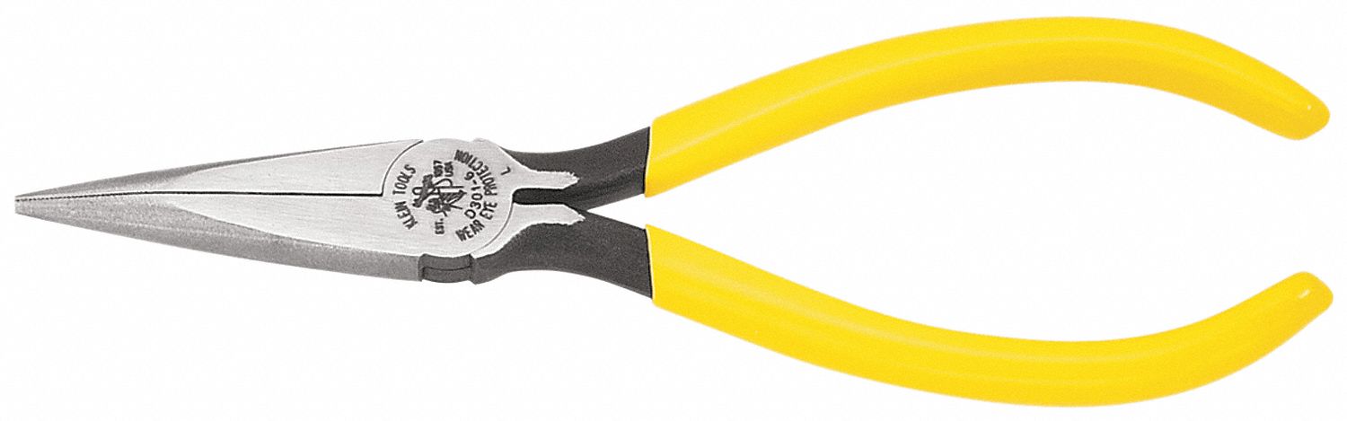 Needle Nose Plier 6-5/8 L Serrated