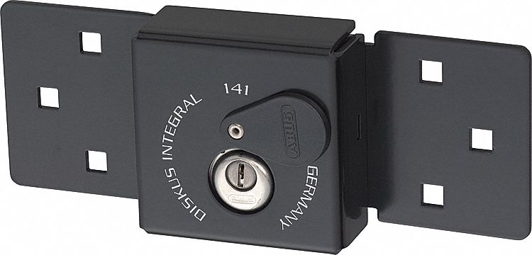 DISKUS INTEGRAL HASP BLACK
