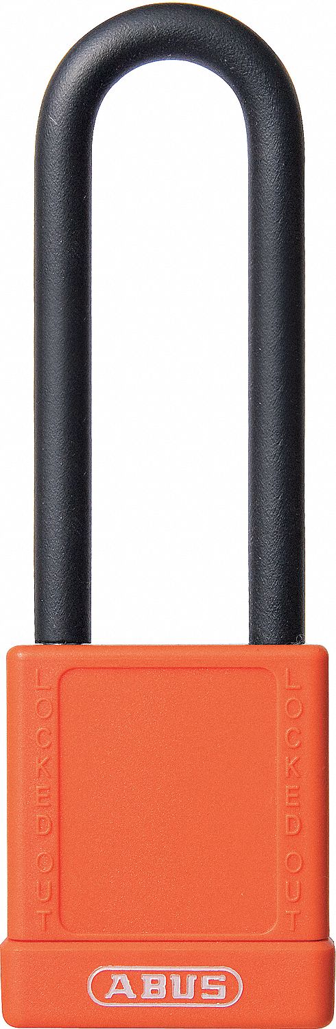 SAFETY PADLOCK W/ 3IN SHACKLE