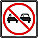 PASSING NOT PERMITTED TRAFFIC SIGN, HIGH-INTENSITY/REFLECTIVE, 24 X 24 IN, ALUMINUM