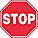 STOP SIGN, HIGH-INTENSITY/REFLECTIVE, RED, 36 X 36 IN, ALUMINUM