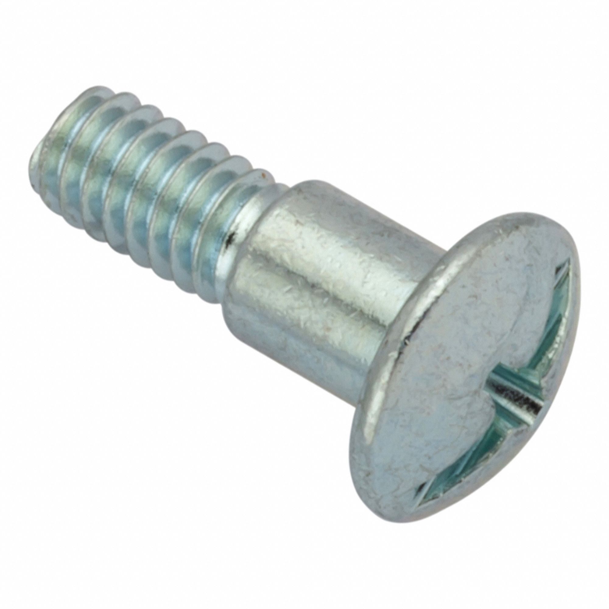 SHOULDER MATING SCREW, COMBO-HEAD, FOR 13/64 IN BARREL DIA, 8-32 X 5/16, 9/16 IN OAL, STEEL, PKG 25